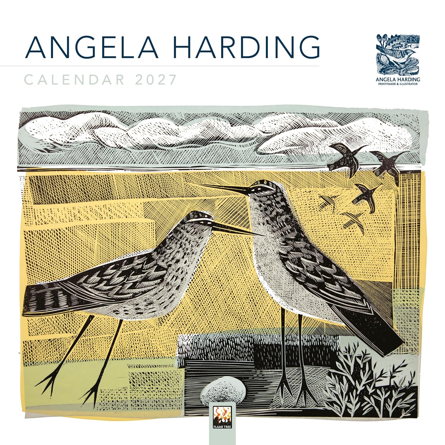 2027 Angela Harding - Mini Wall Calendar