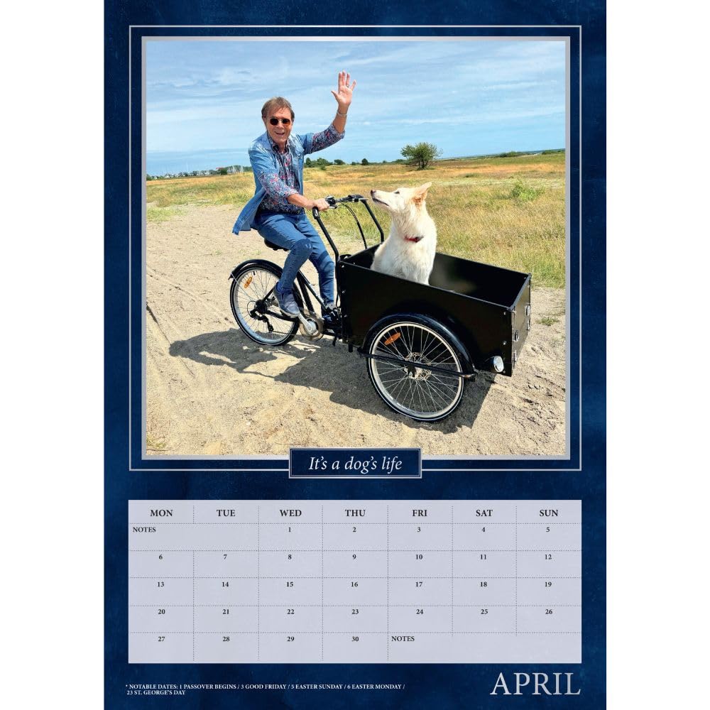 2026 Cliff Richard - A3 Wall Calendar