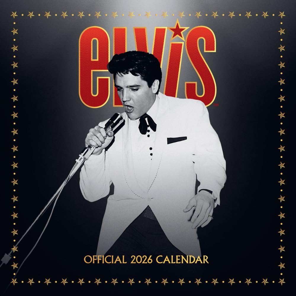 2026 Elvis - Square Wall Calendar