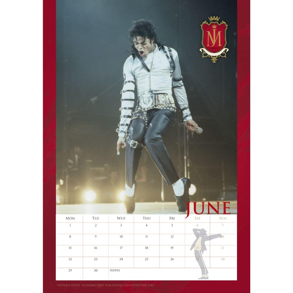 2026 Michael Jackson - A3 Wall Calendar