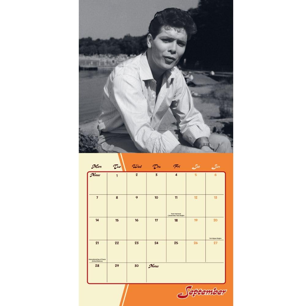 2026 Cliff Richard - Collector's Edition Record Sleeve - Square Wall Calendar