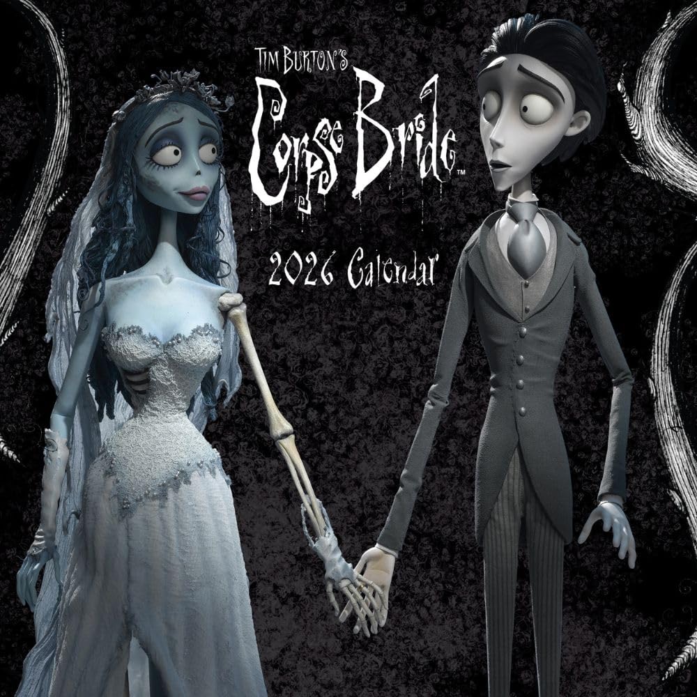 2026 Corpse Bride - Square Wall Calendar