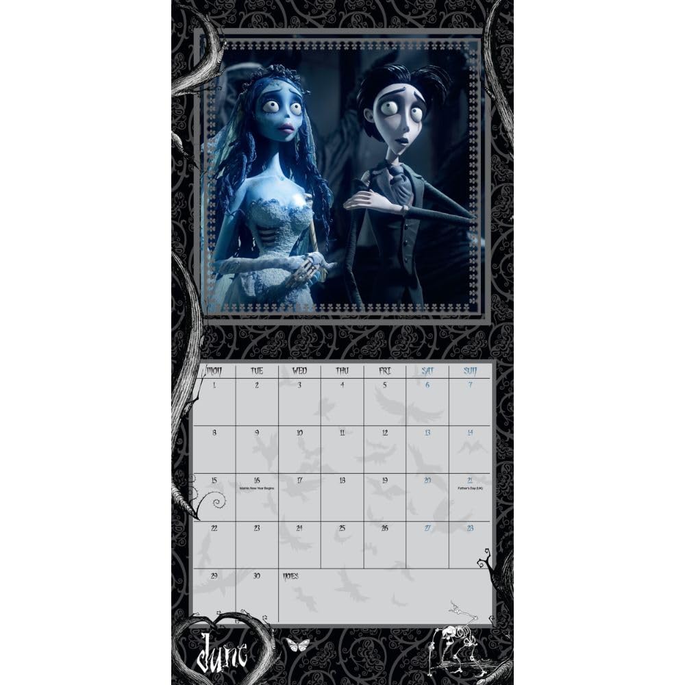 2026 Corpse Bride - Square Wall Calendar