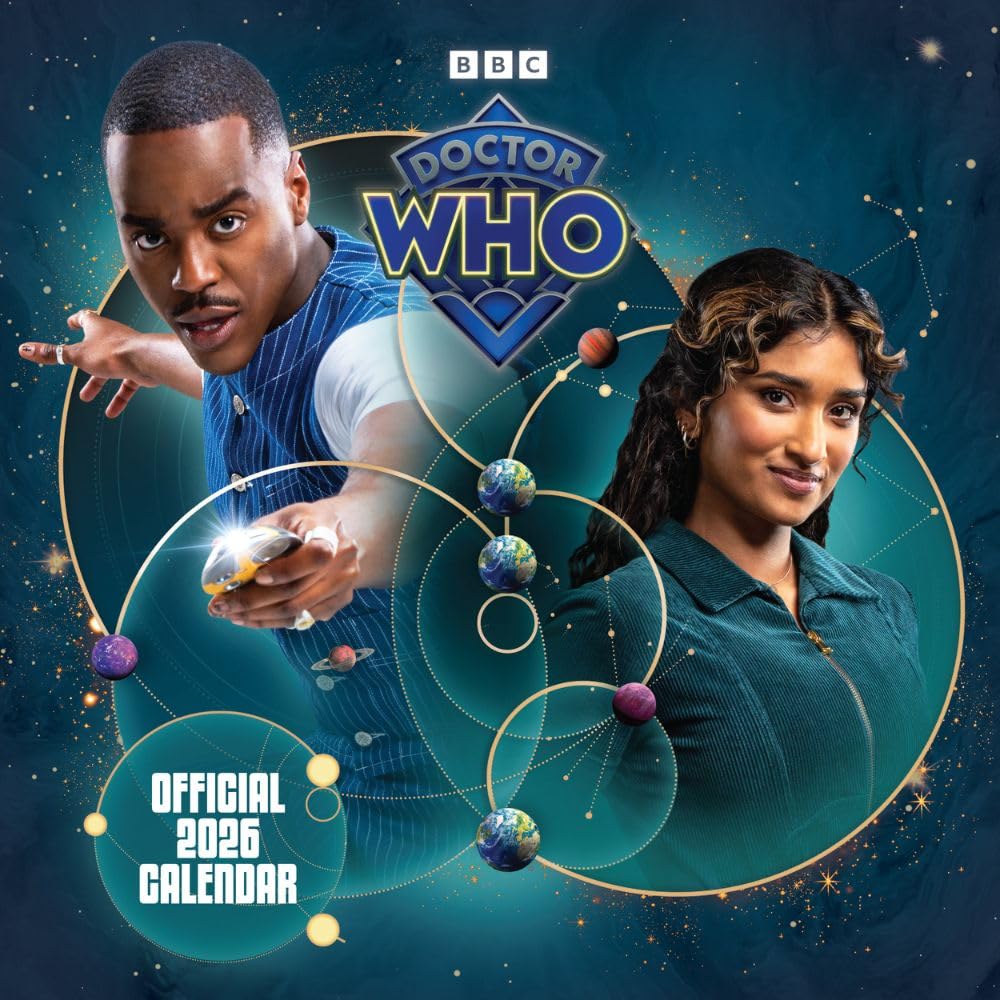 2026 Doctor Who The 15th Doctor - Square Wall Calendar