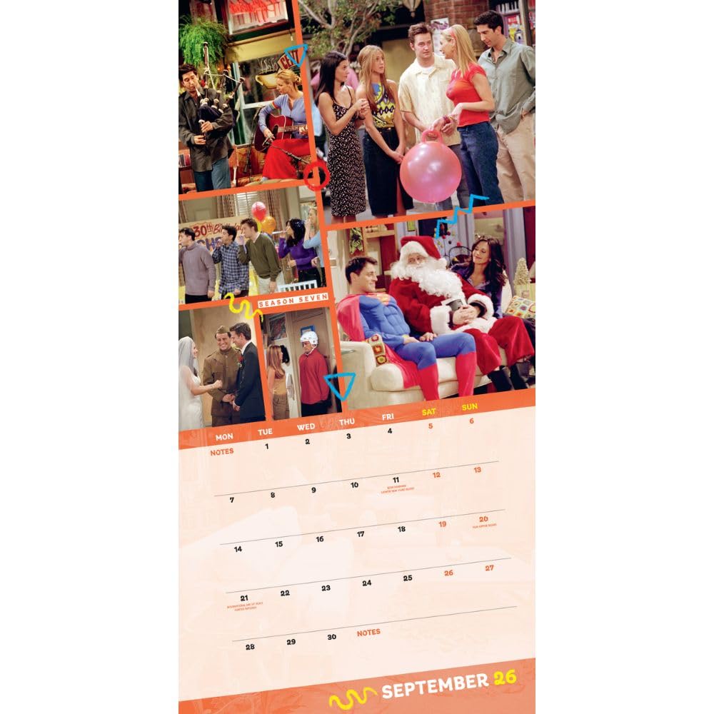 2026 Friends - Square Wall Calendar