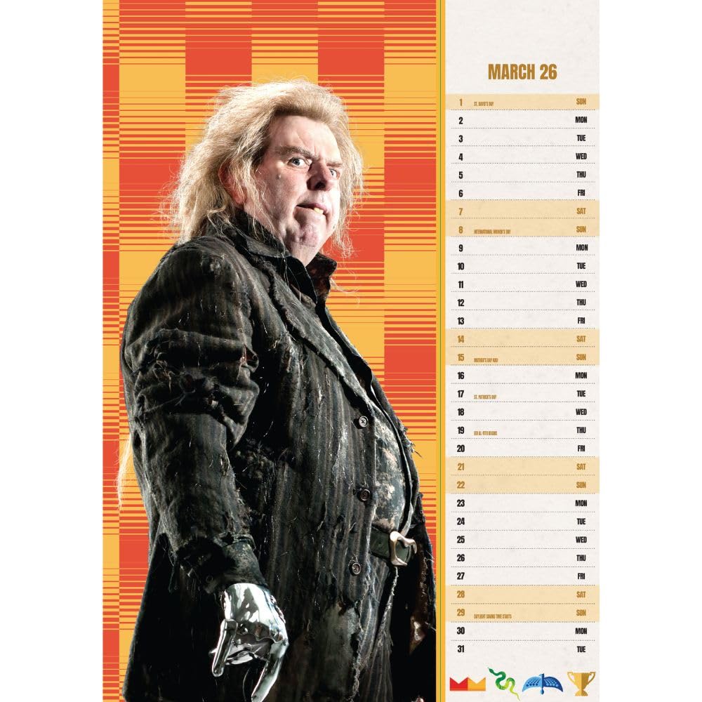 2026 Harry Potter - Change It Up - A3 Wall Calendar