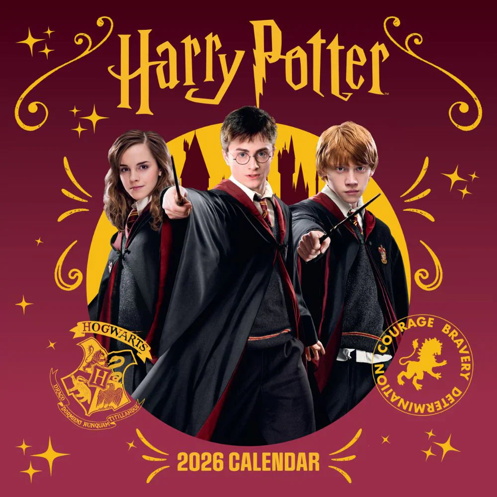 2026 Harry Potter - Square Wall Calendar