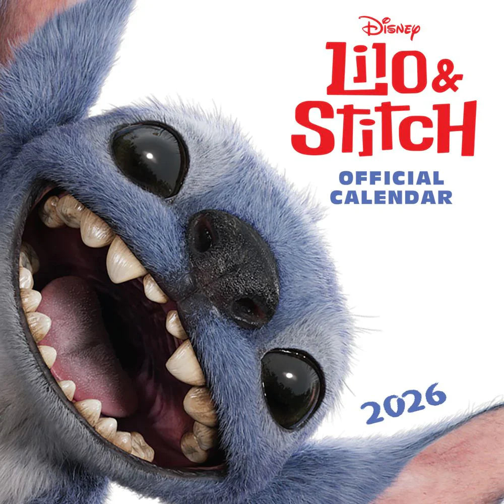 2026 Lilo & Stitch Movie - Square Wall Calendar