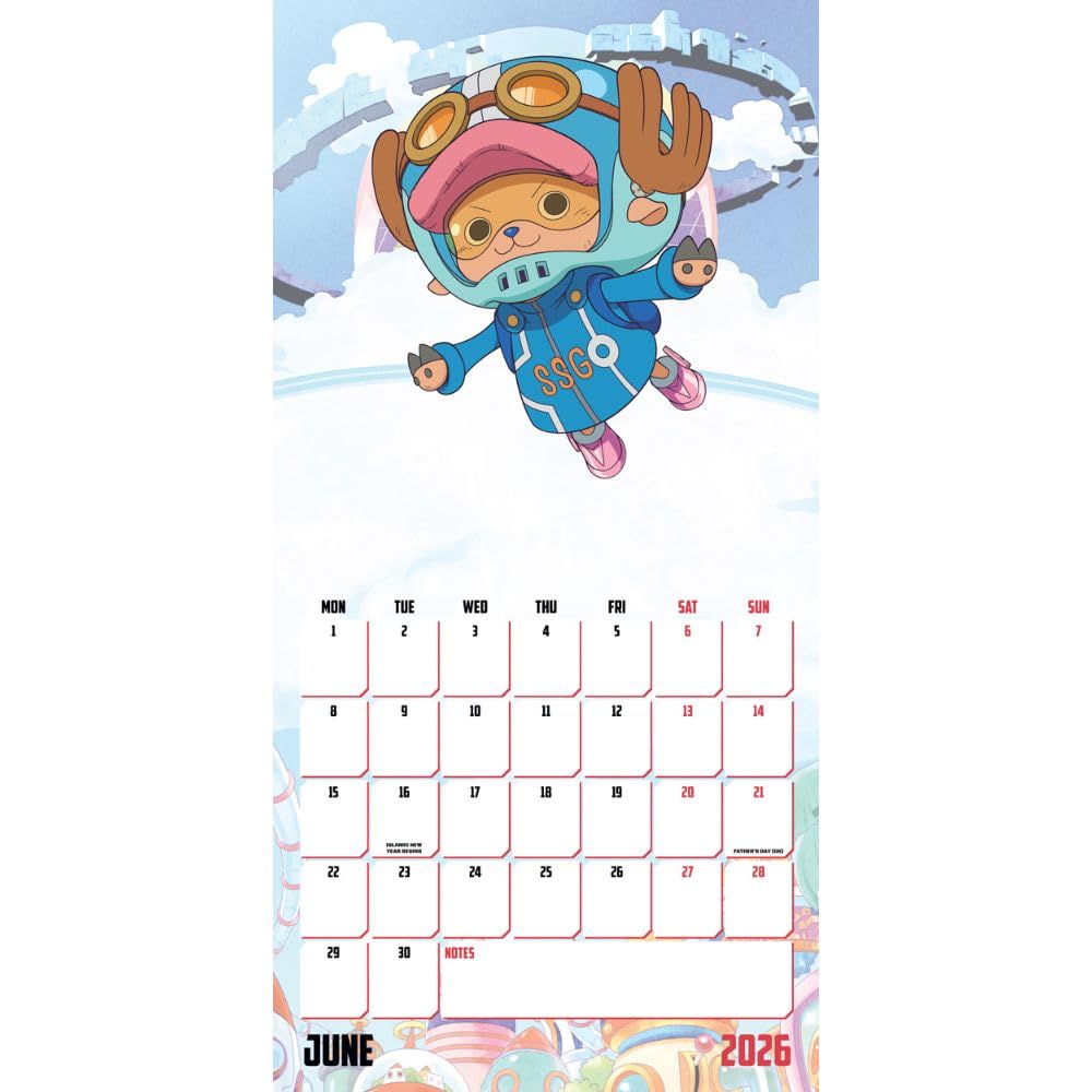2026 One Piece - Square Wall Calendar