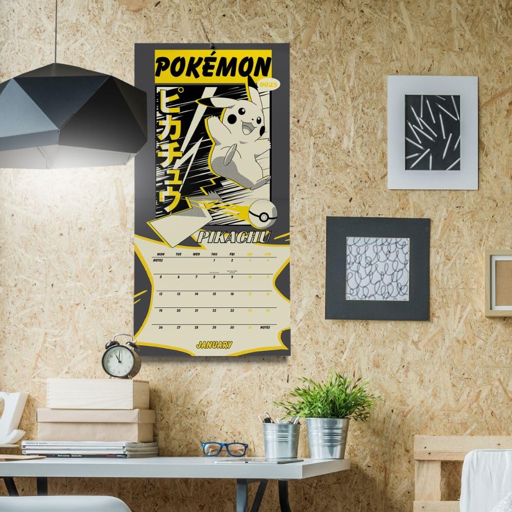 2026 Pokemon - Square Wall Calendar