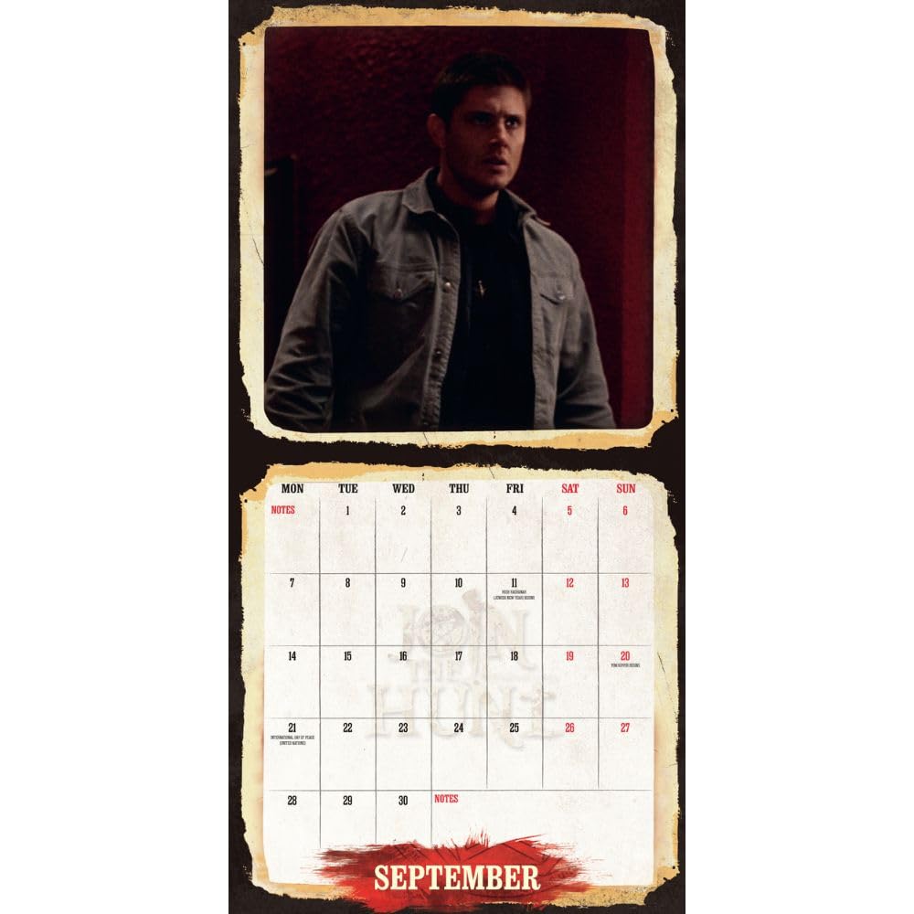 2026 Supernatural - Square Wall Calendar