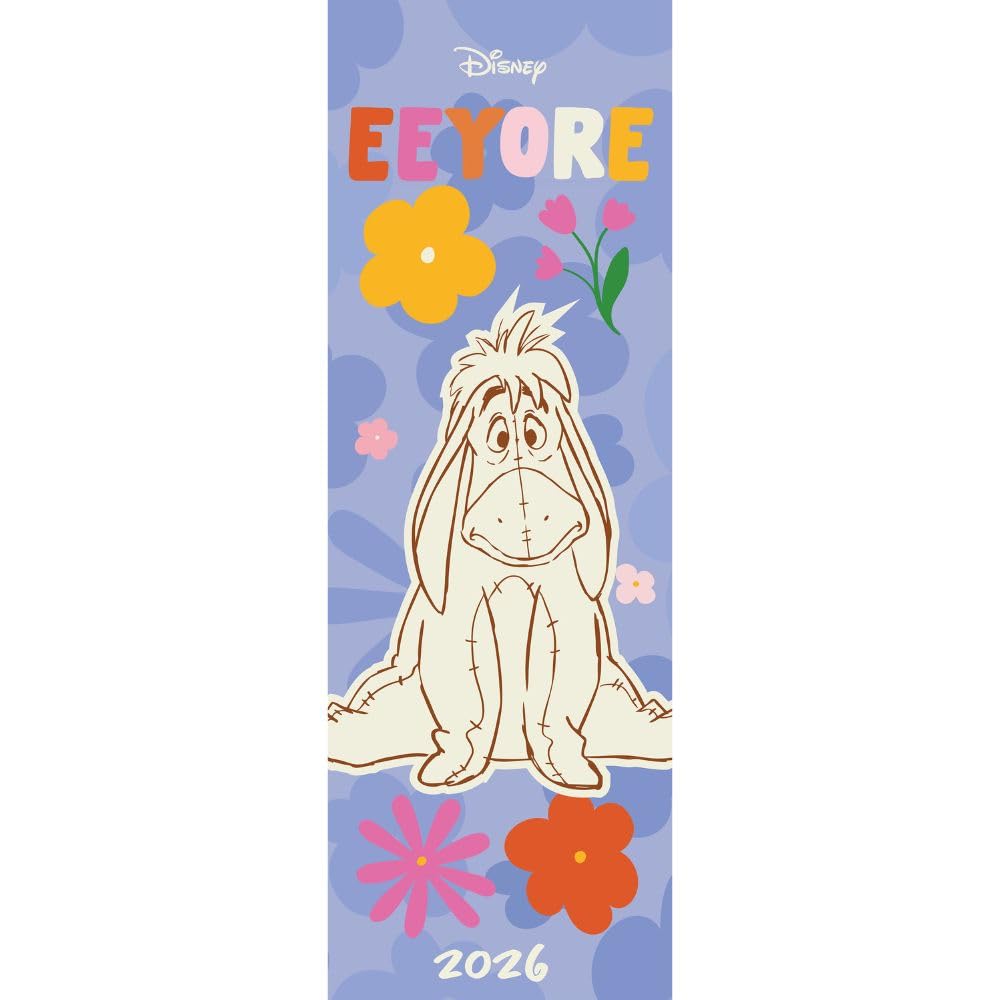 2026 Eeyore - Slim Wall Calendar