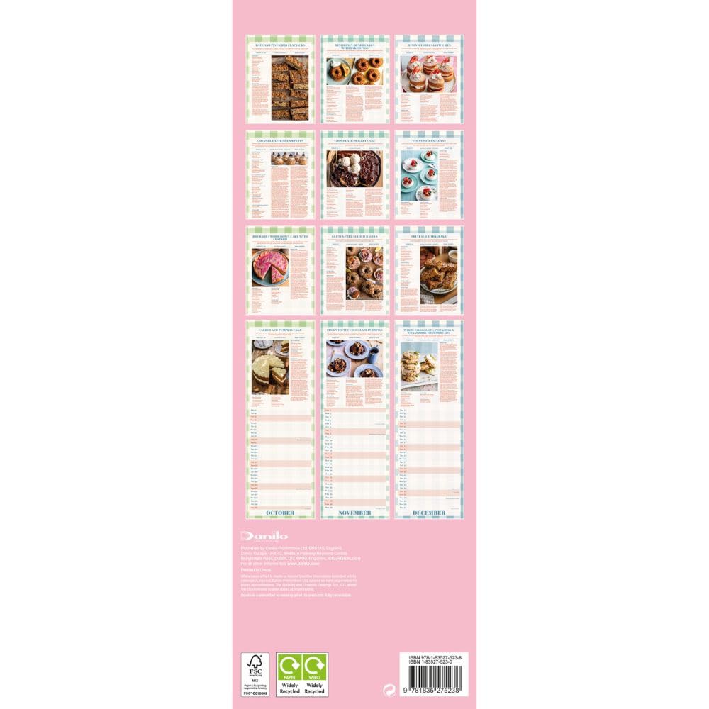 2026 The Great British Bake Off - Slim Wall Calendar