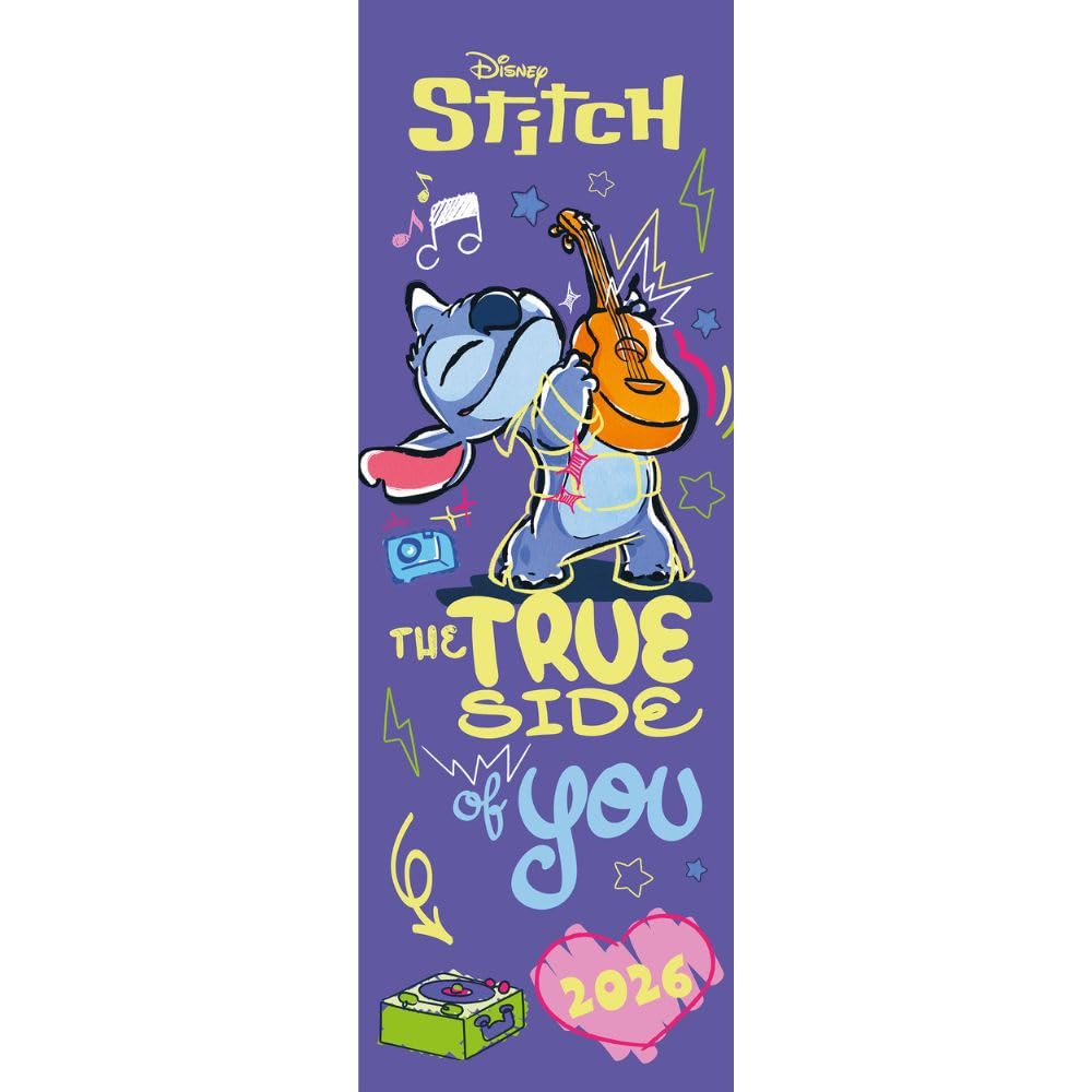 2026 Stitch - Slim Wall Calendar