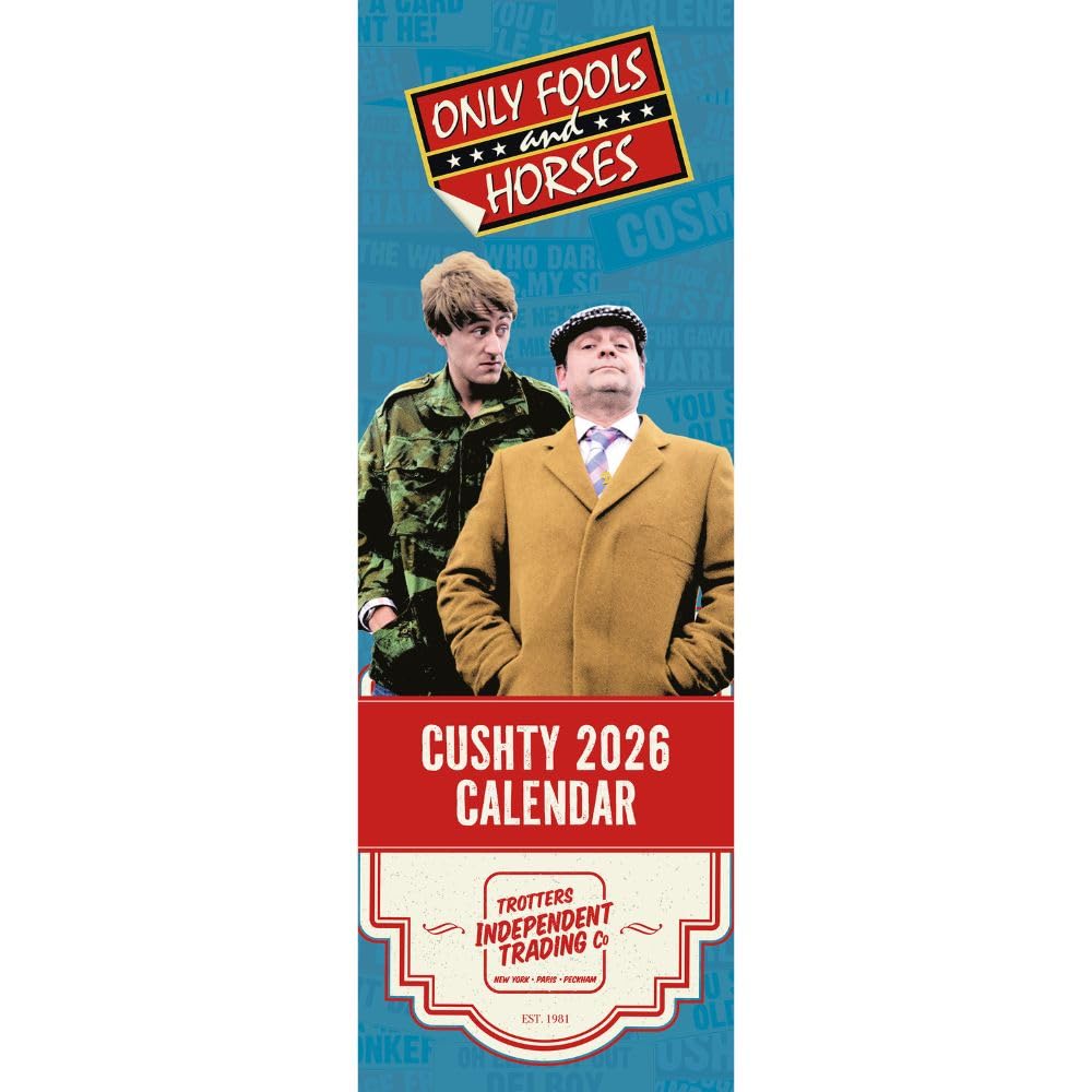 2026 Only Fools And Horses - Slim Wall Calendar