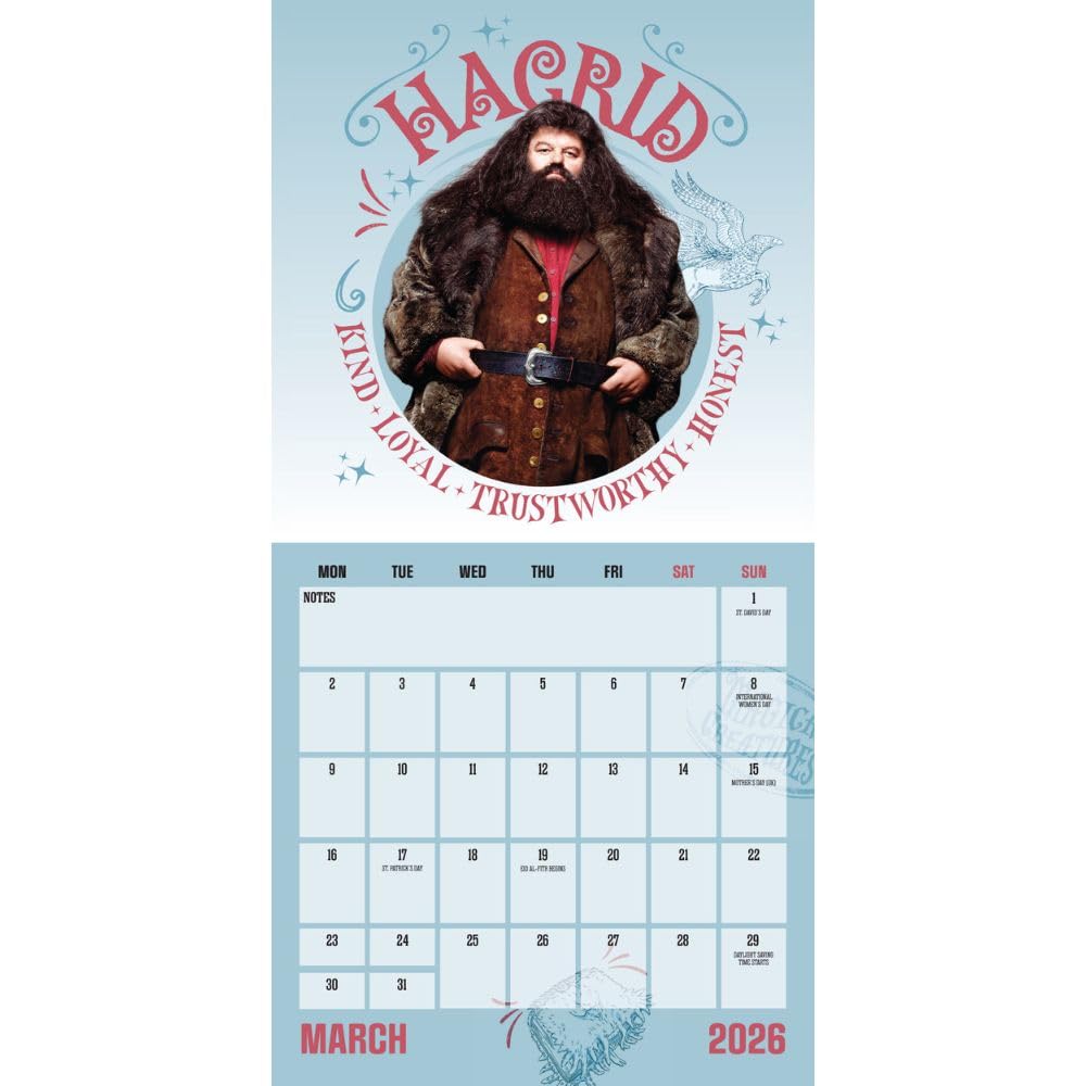 2026 Harry Potter - Mini Wall Calendar