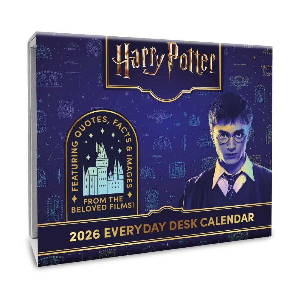 2026 Harry Potter - Daily Boxed Page-A-Day Calendar