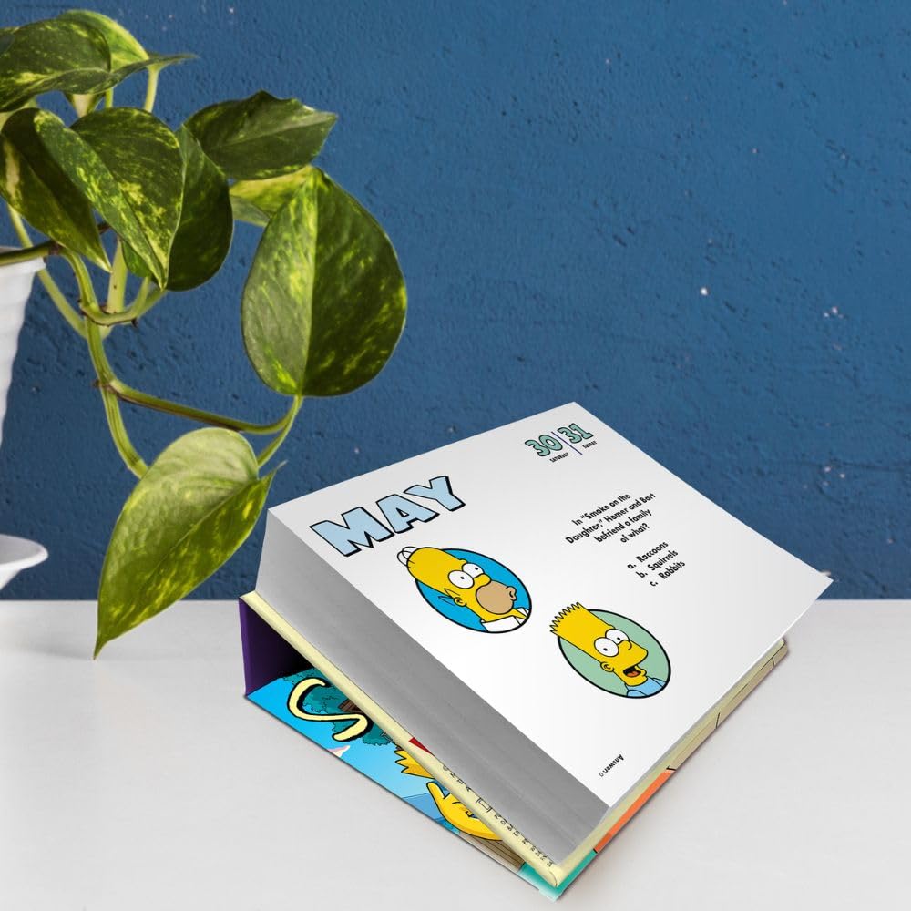 2026 The Simpsons - Daily Boxed Page-A-Day Calendar