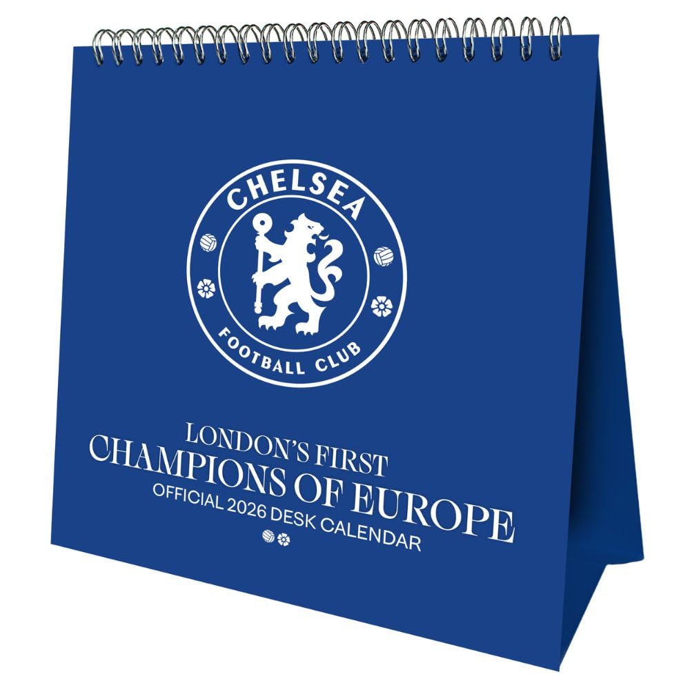 2026 Chelsea FC - Desk Easel Calendar