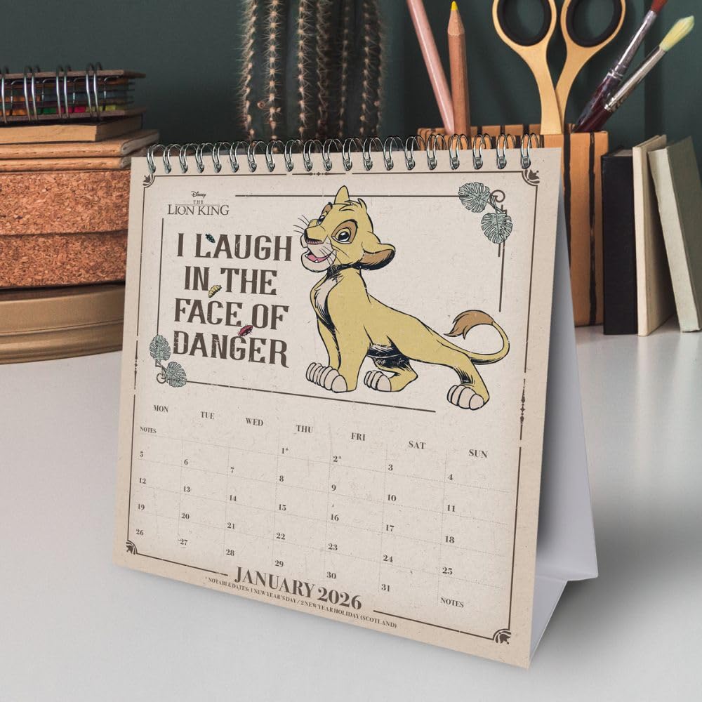 2026 Disney Heritage - Desk Easel Calendar