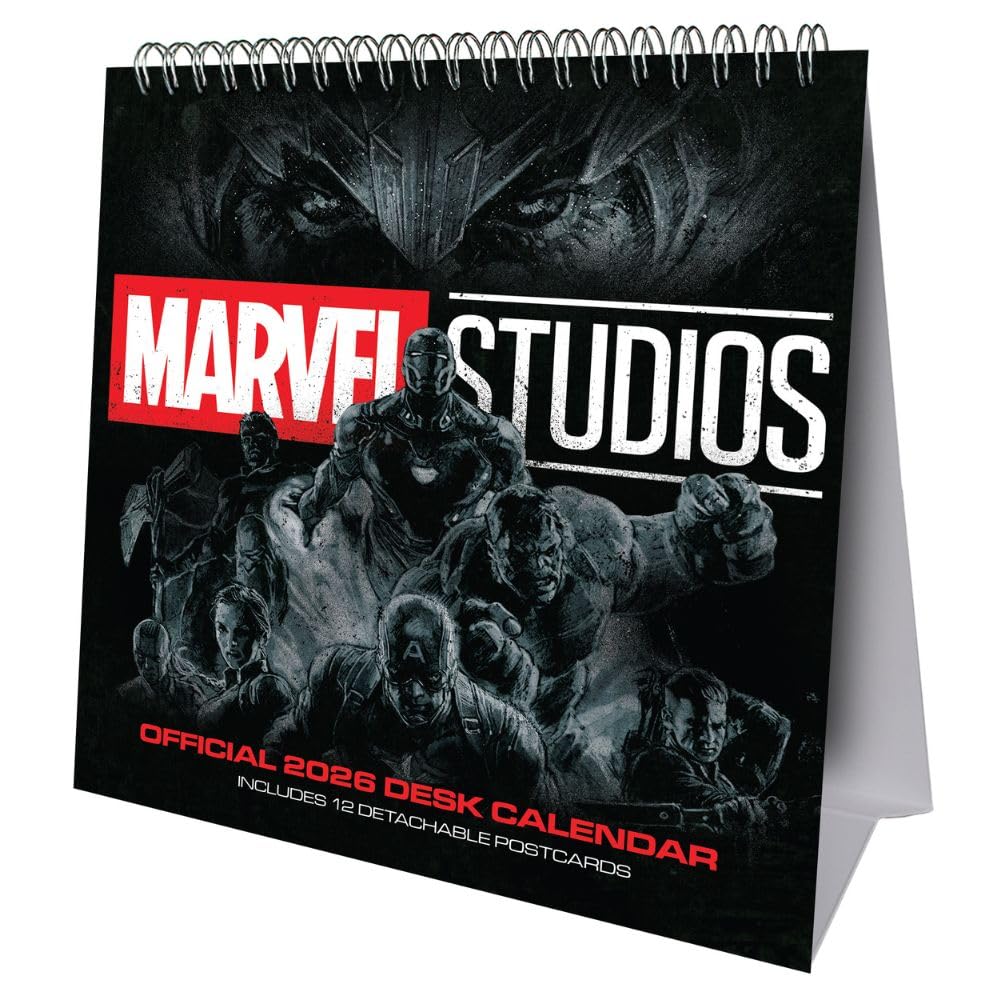 2026 Marvel Studios - Desk Easel Calendar