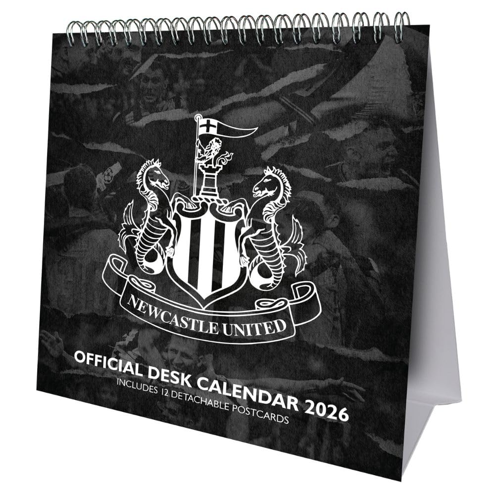 2026 Newcastle United FC - Desk Easel Calendar