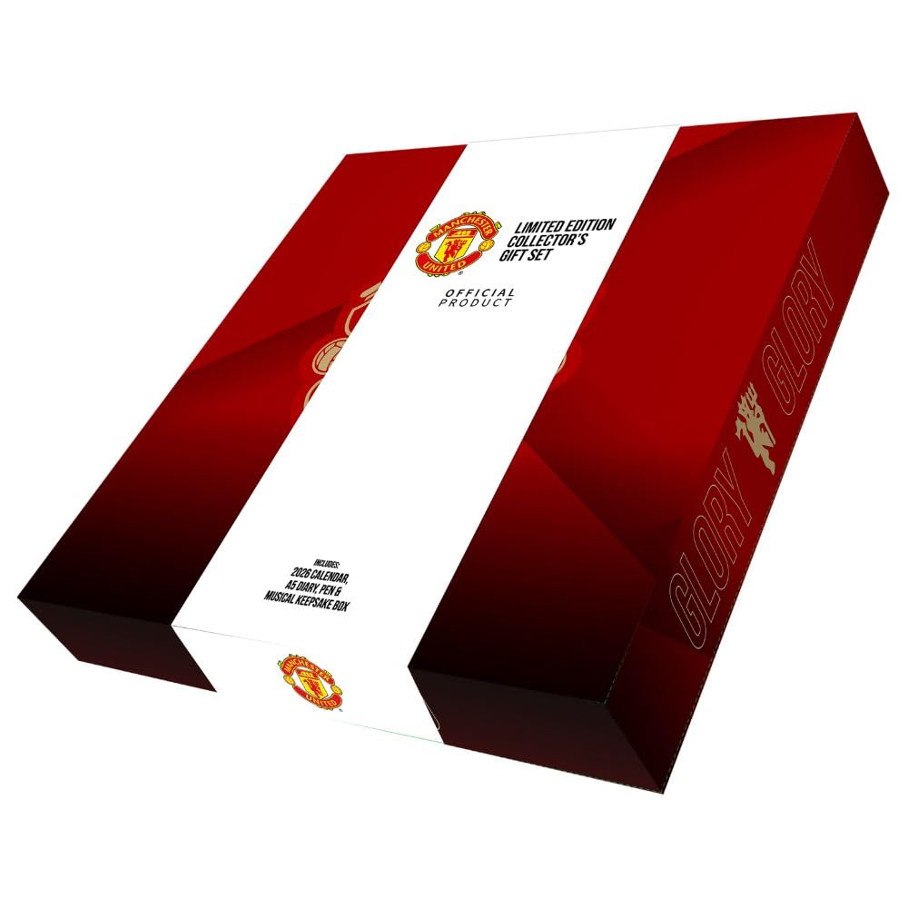 Manchester United 記念グッズセット 2026 Manchester United FC - Musical Gift Box Set