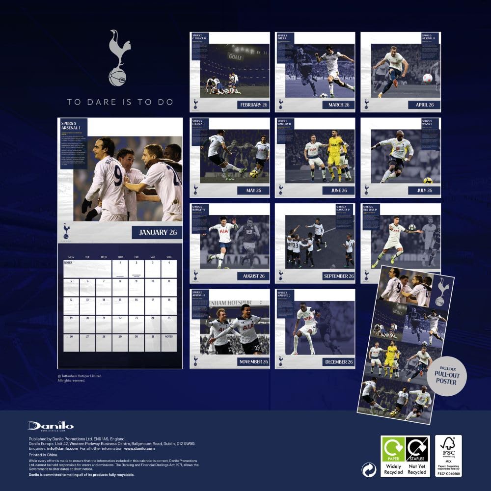 2026 Tottenham Hotspur FC - Musical Gift Box Set