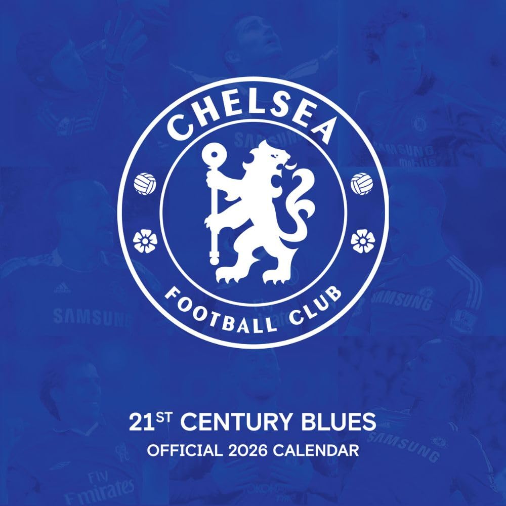 2026 Chelsea FC Legends - Square Wall Calendar
