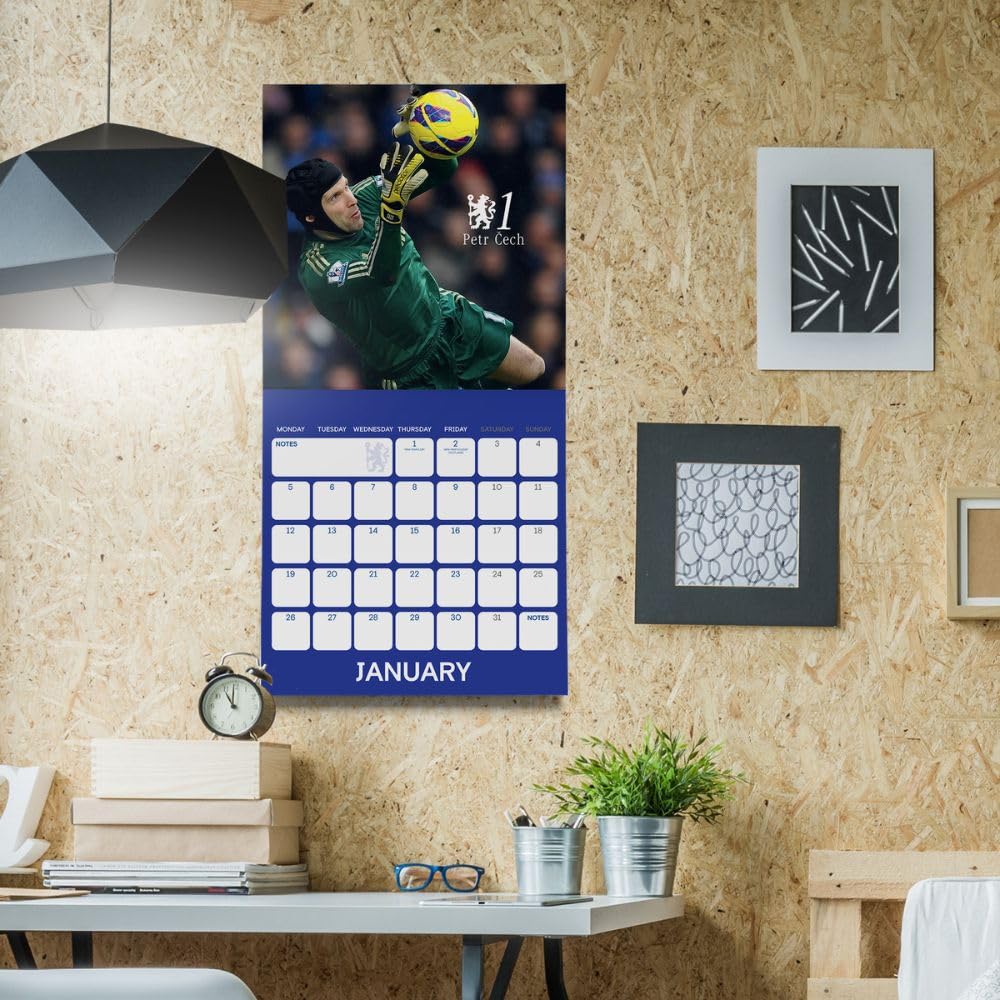 2026 Chelsea FC Legends - Square Wall Calendar