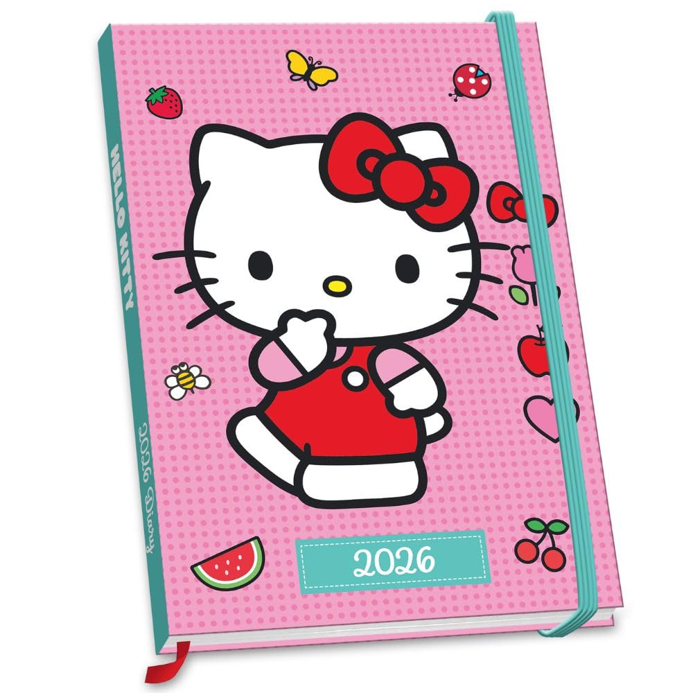 2026 Hello Kitty - Weekly Diary/Planner