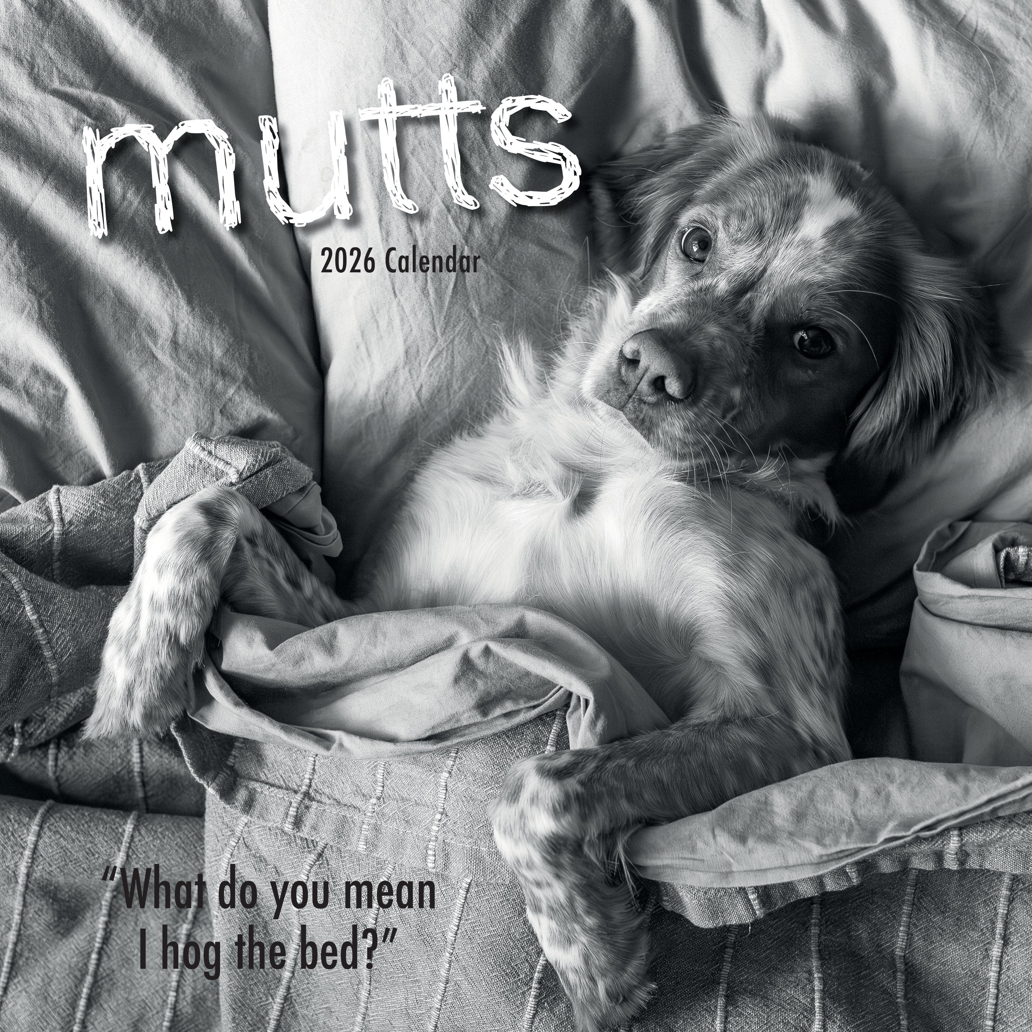 2026 Mutts - Square Wall Calendar