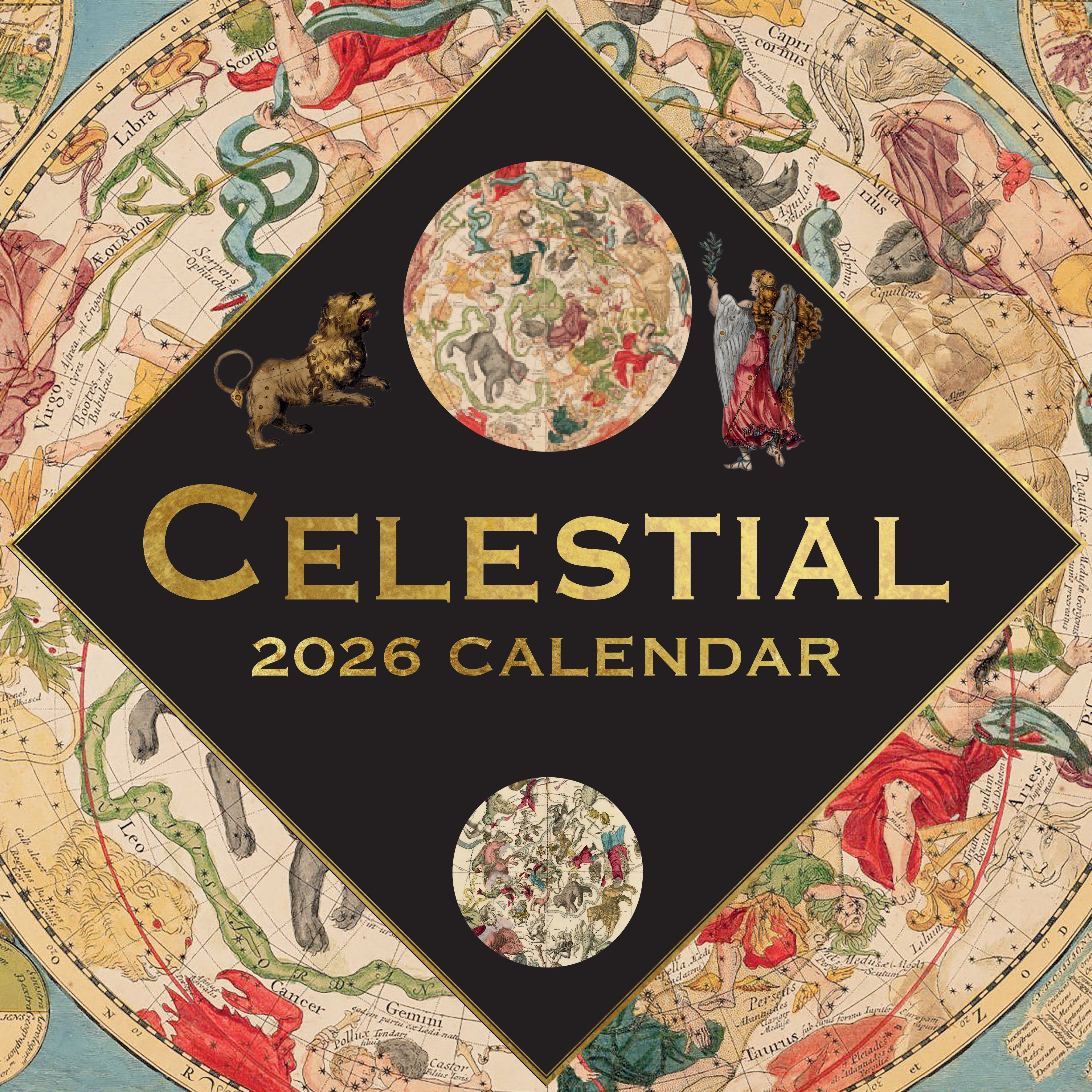 2026 Celestial - Square Wall Calendar