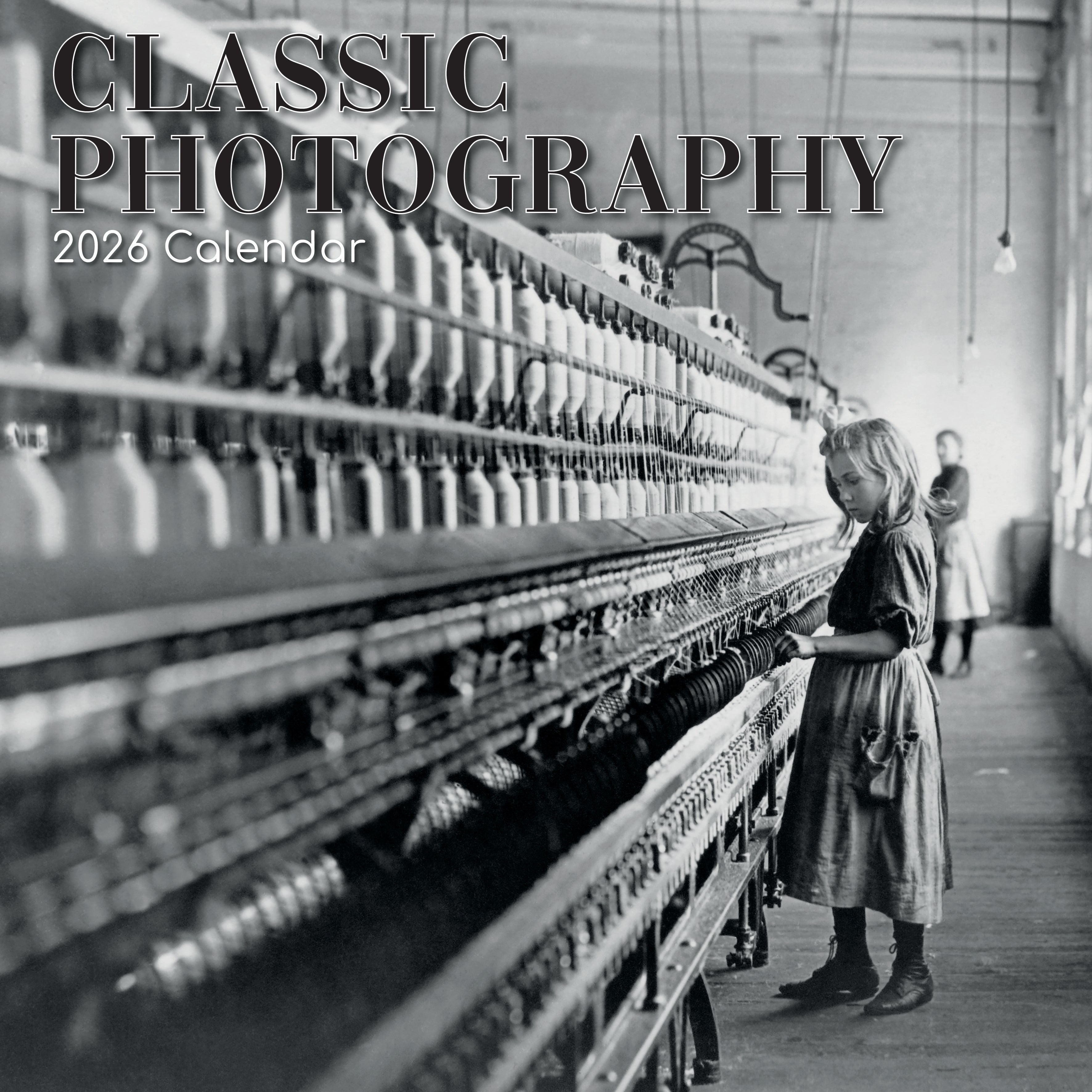 2026 Classic Photography - Square Wall Calendar