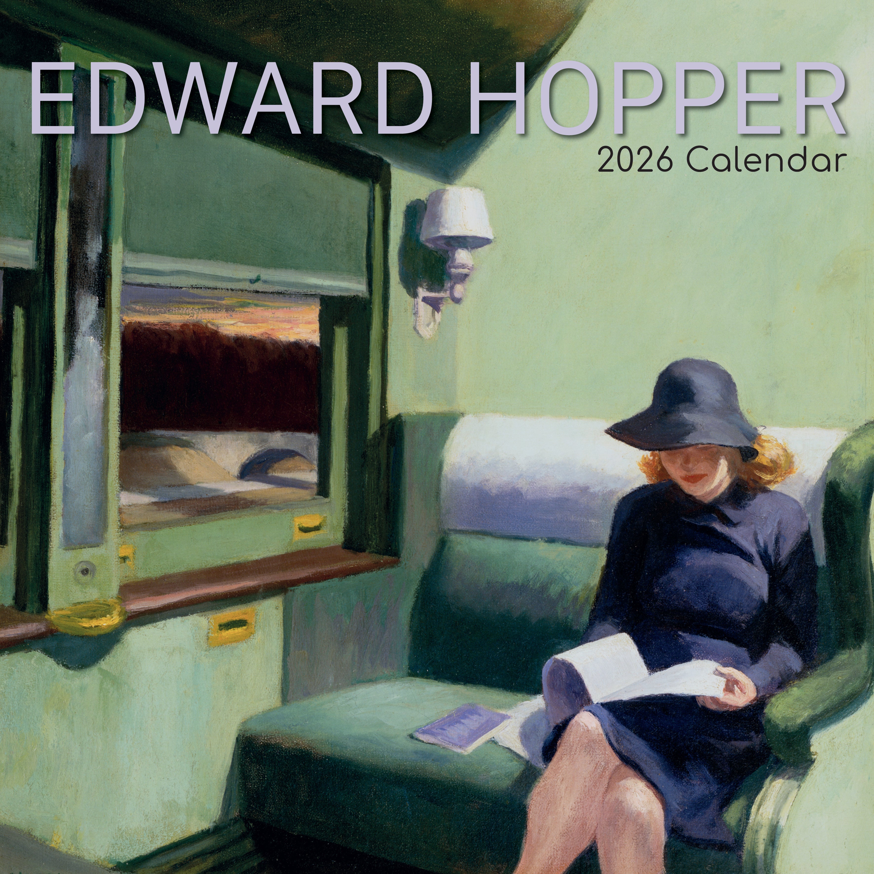2026 Edward Hopper - Square Wall Calendar