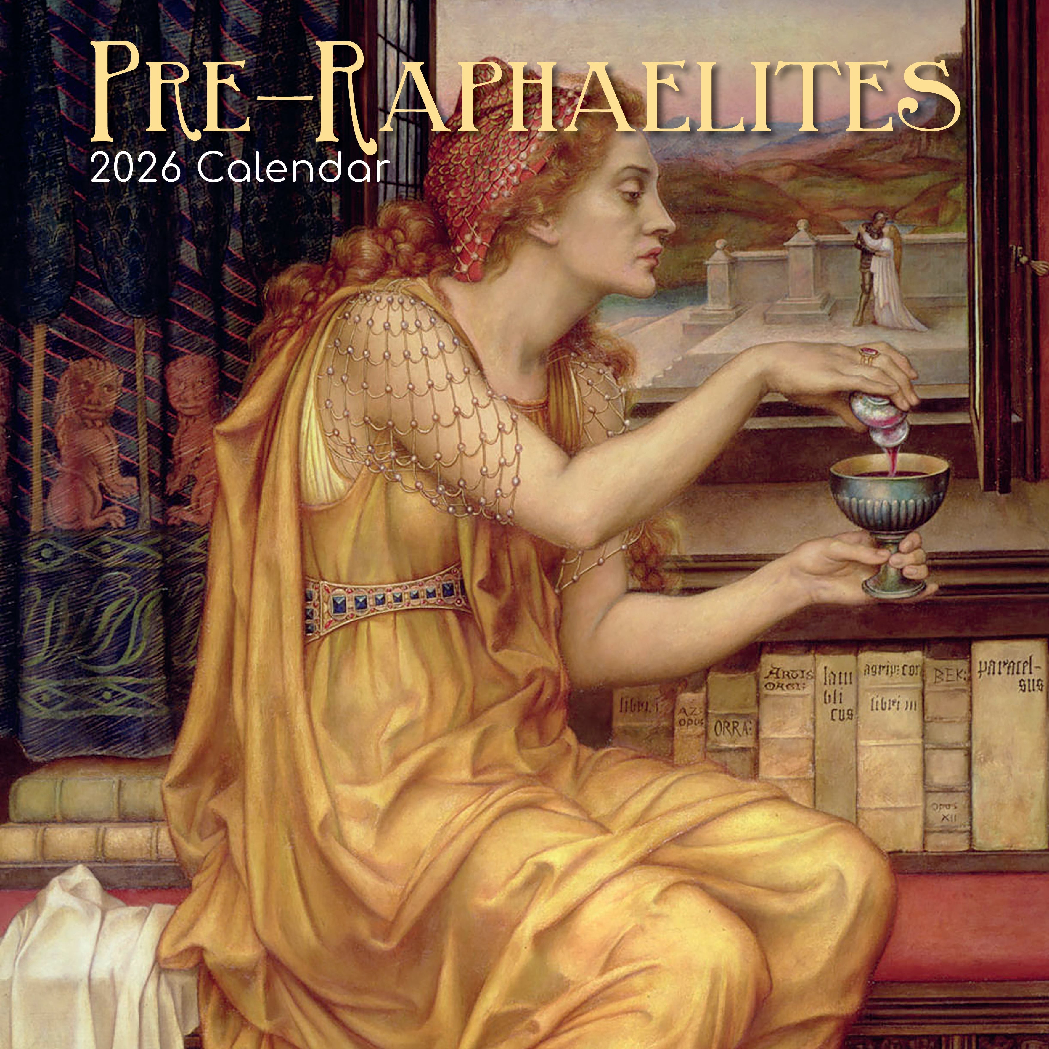 2026 Pre-Raphaelites - Square Wall Calendar