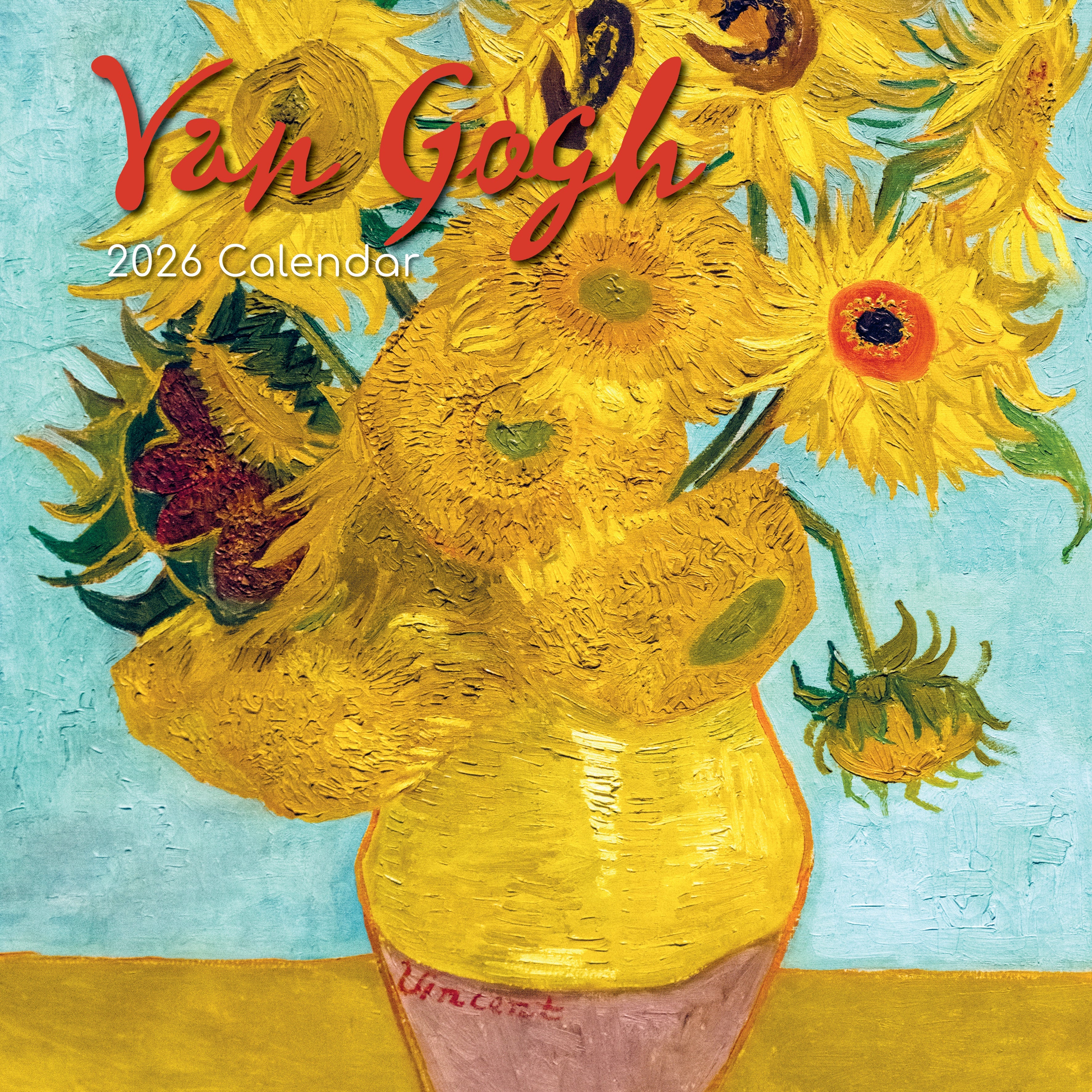 2026 Van Gogh - Square Wall Calendar