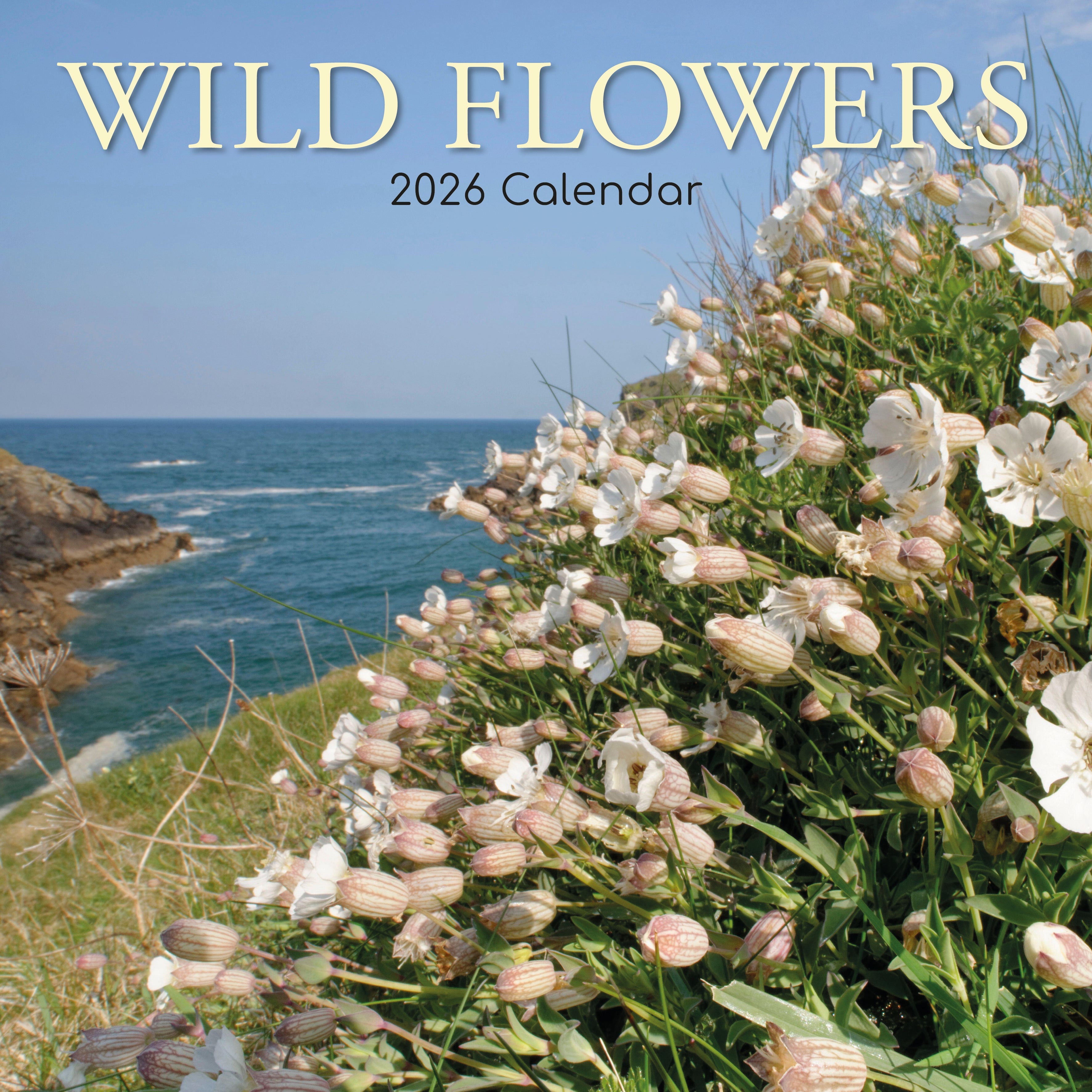 2026 Wild Flowers - Square Wall Calendar