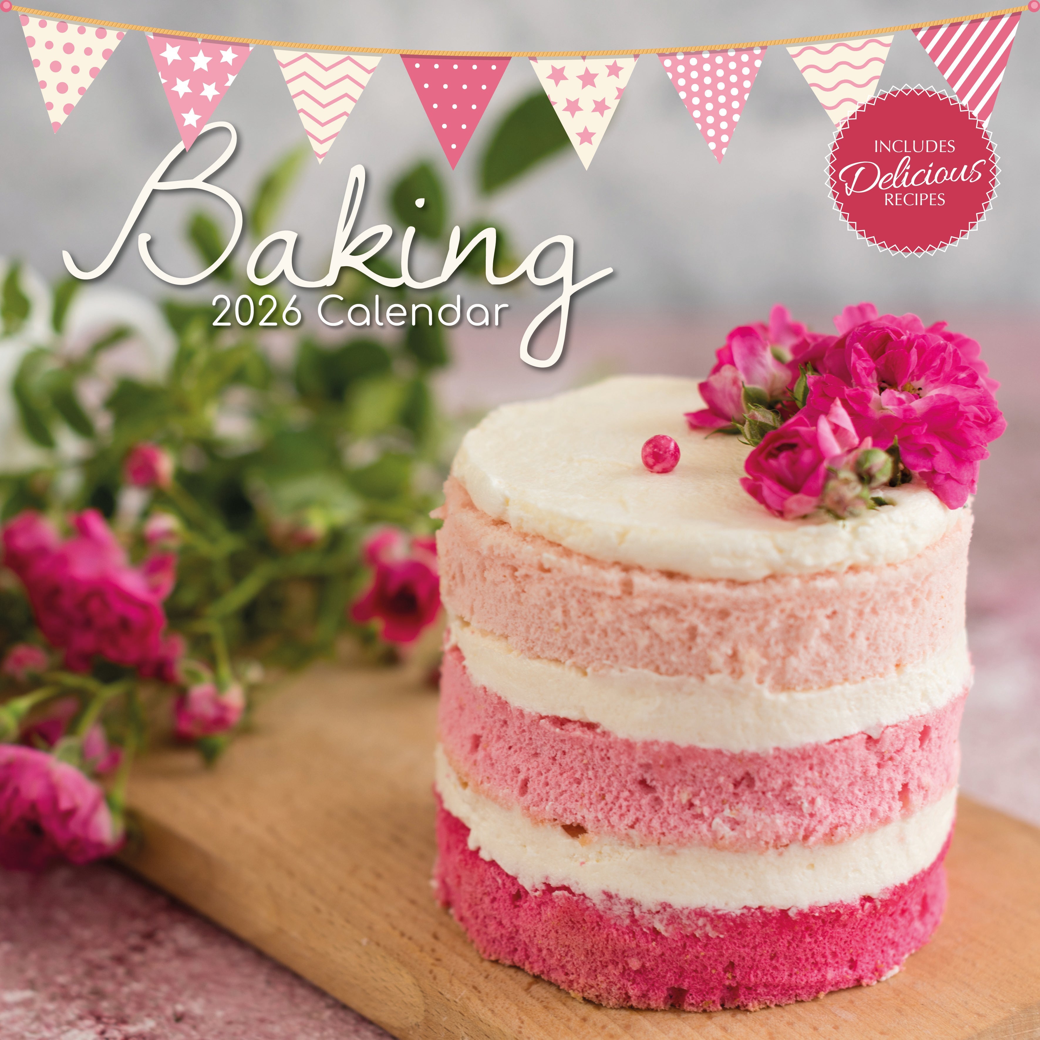 2026 Baking - Square Wall Calendar