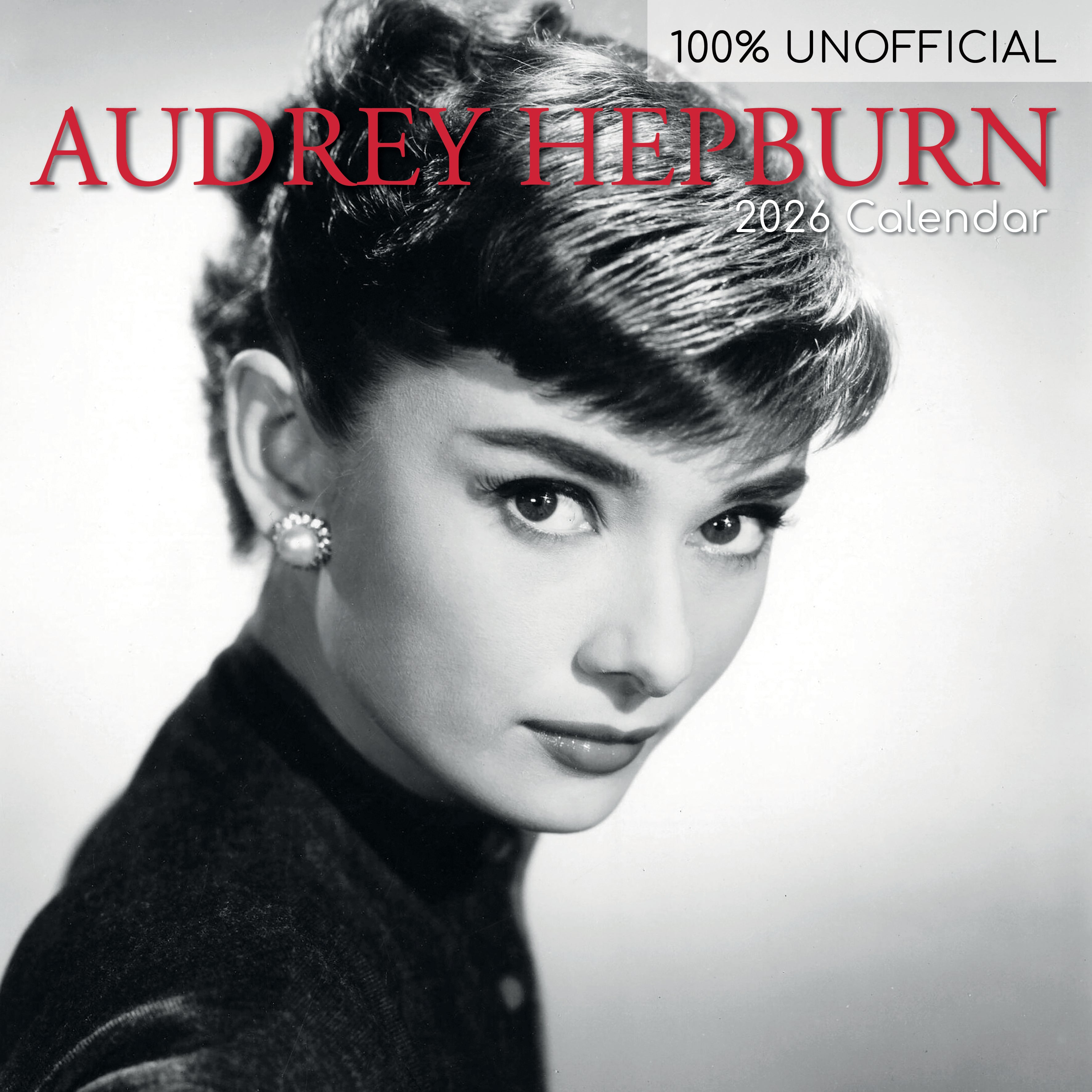 2026 Audrey Hepburn - Square Wall Calendar