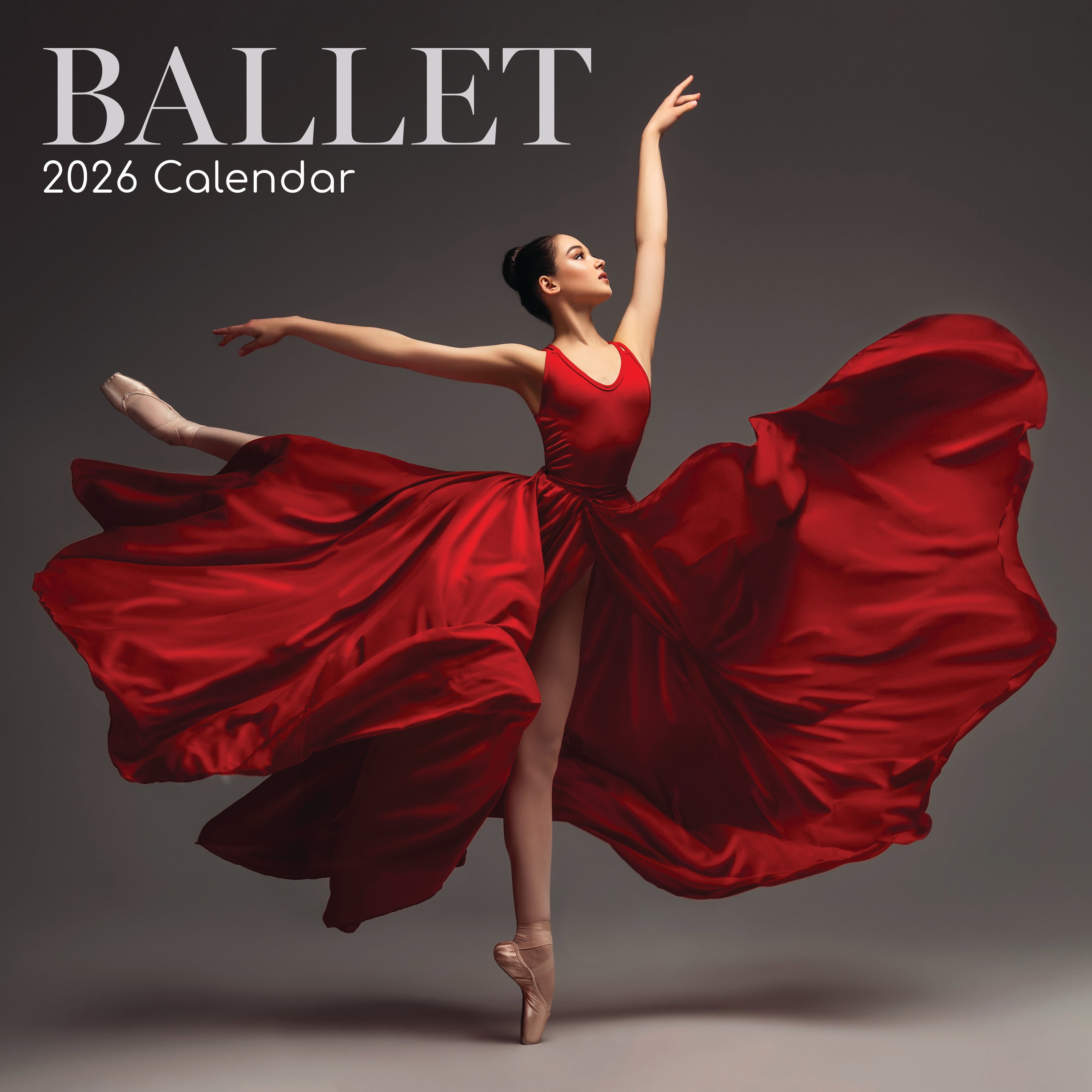 2026 Ballet - Square Wall Calendar