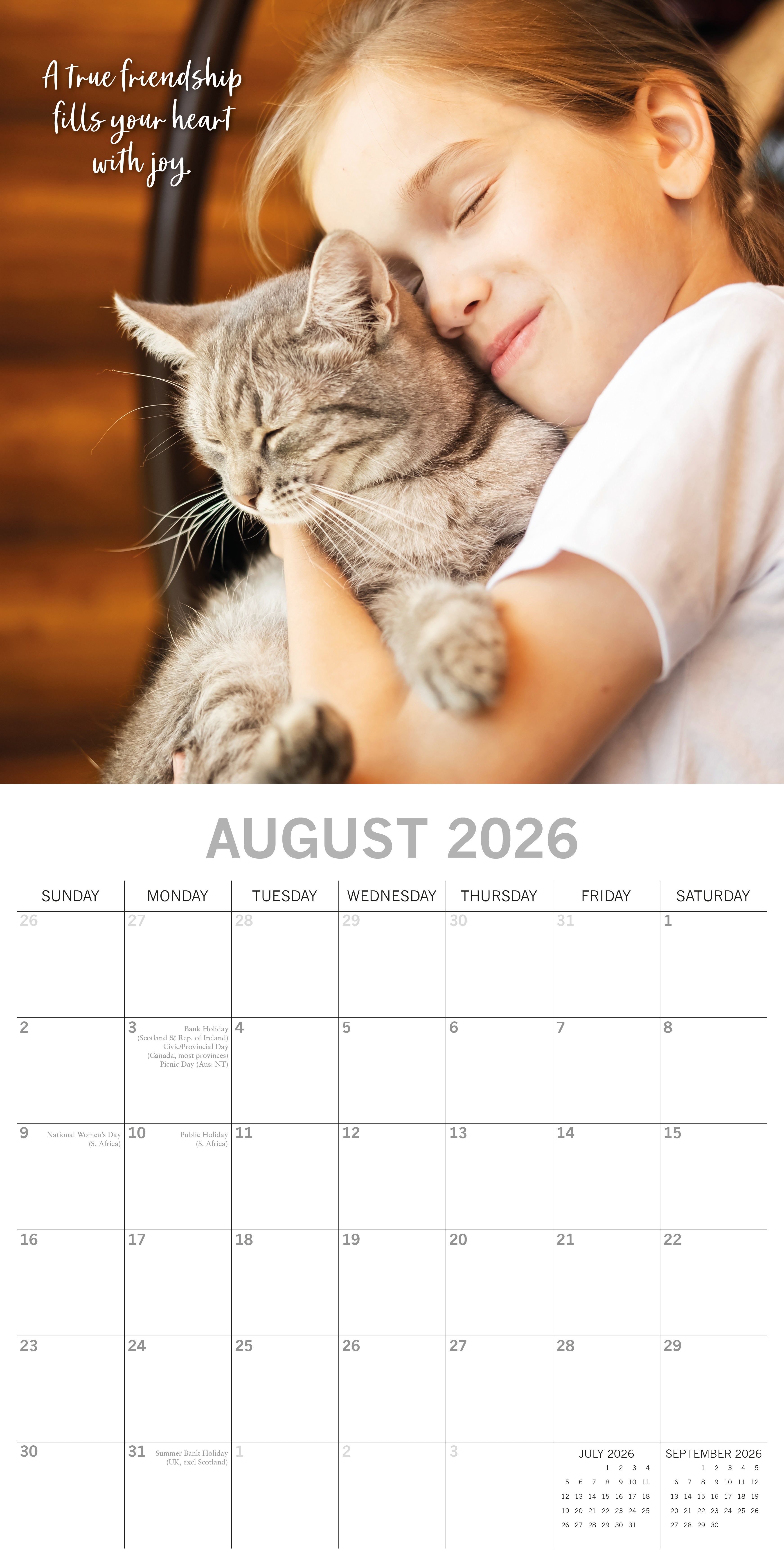 2026 Best Buddies - Square Wall Calendar