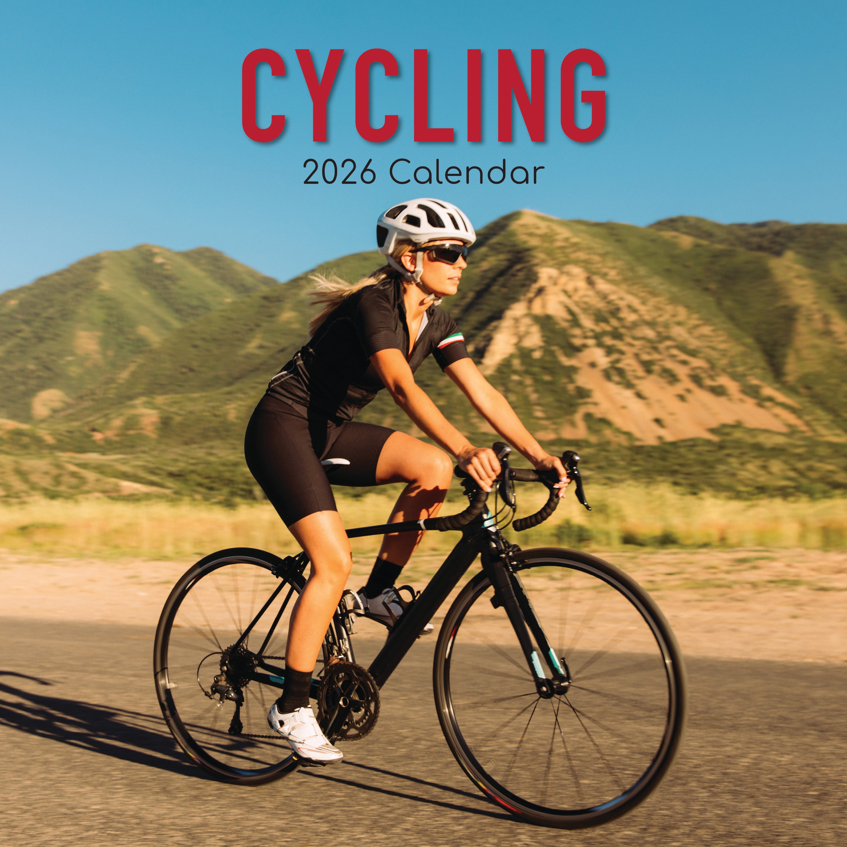 2026 Cycling - Square Wall Calendar