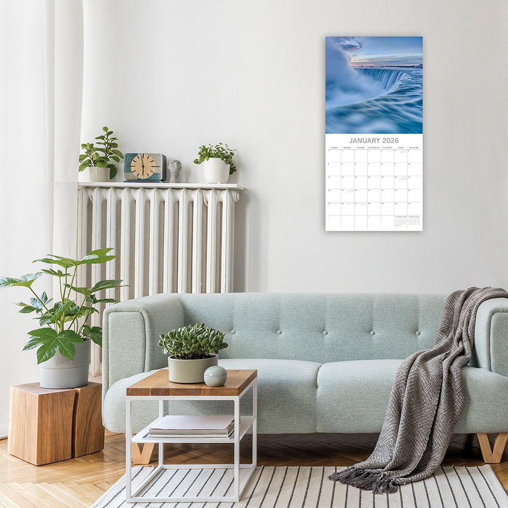 2026 Natural Wonders - Square Wall Calendar