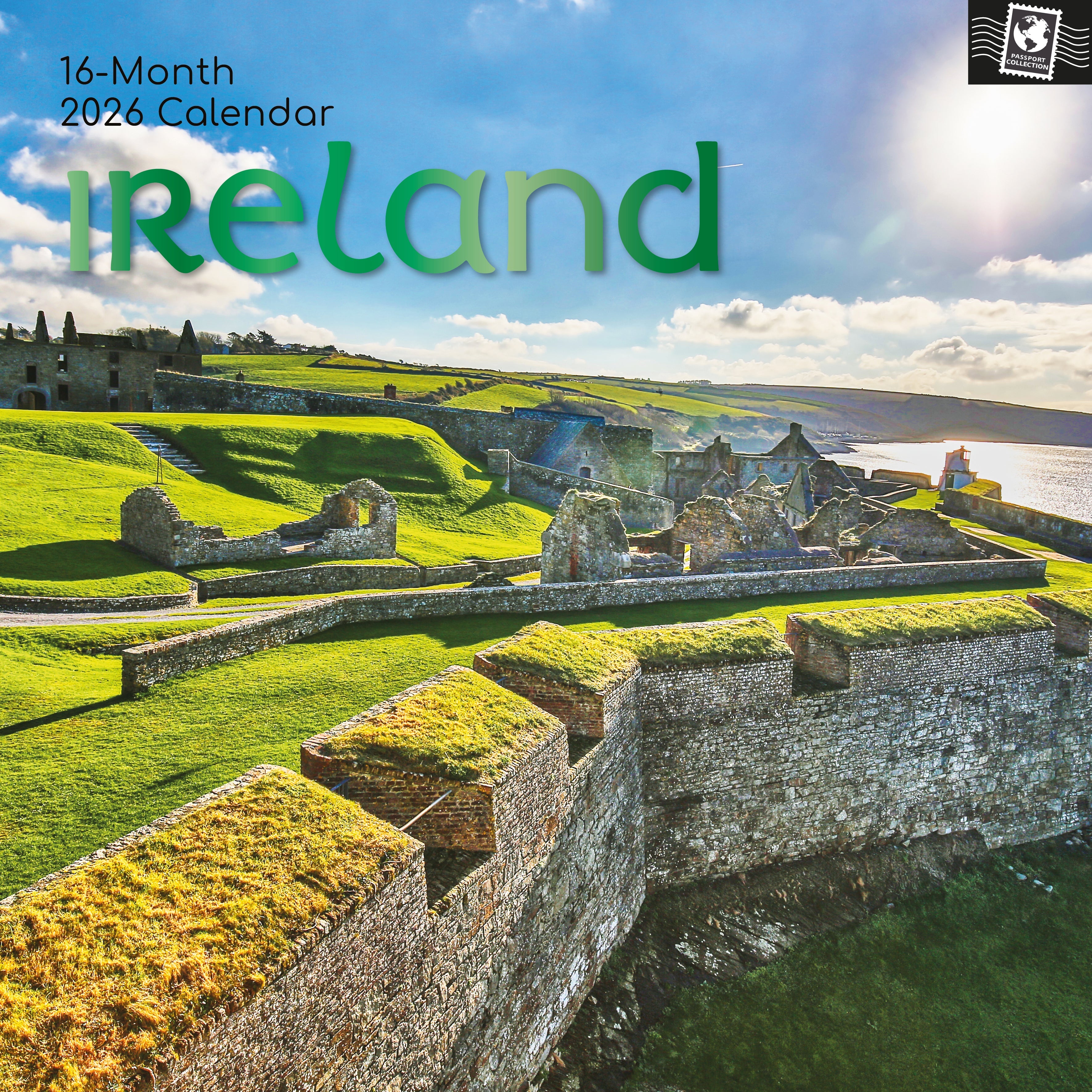 2026 Ireland - Square Wall Calendar