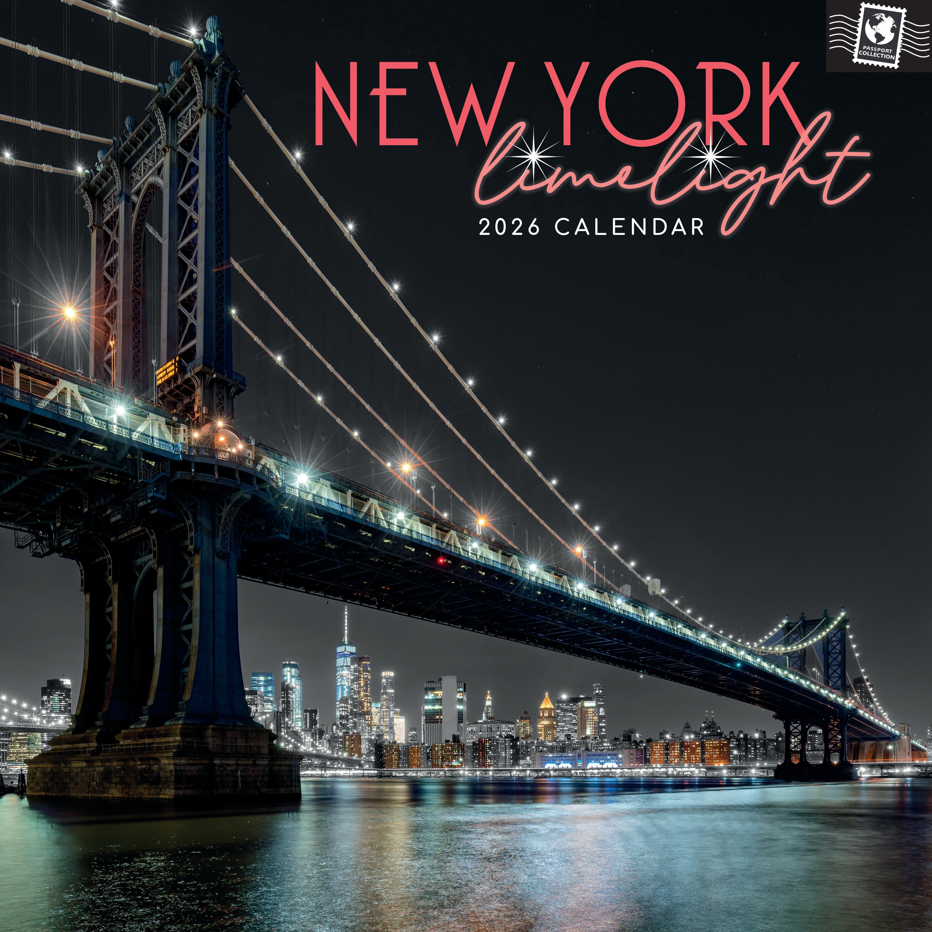 2026 New York Limelight - Square Wall Calendar