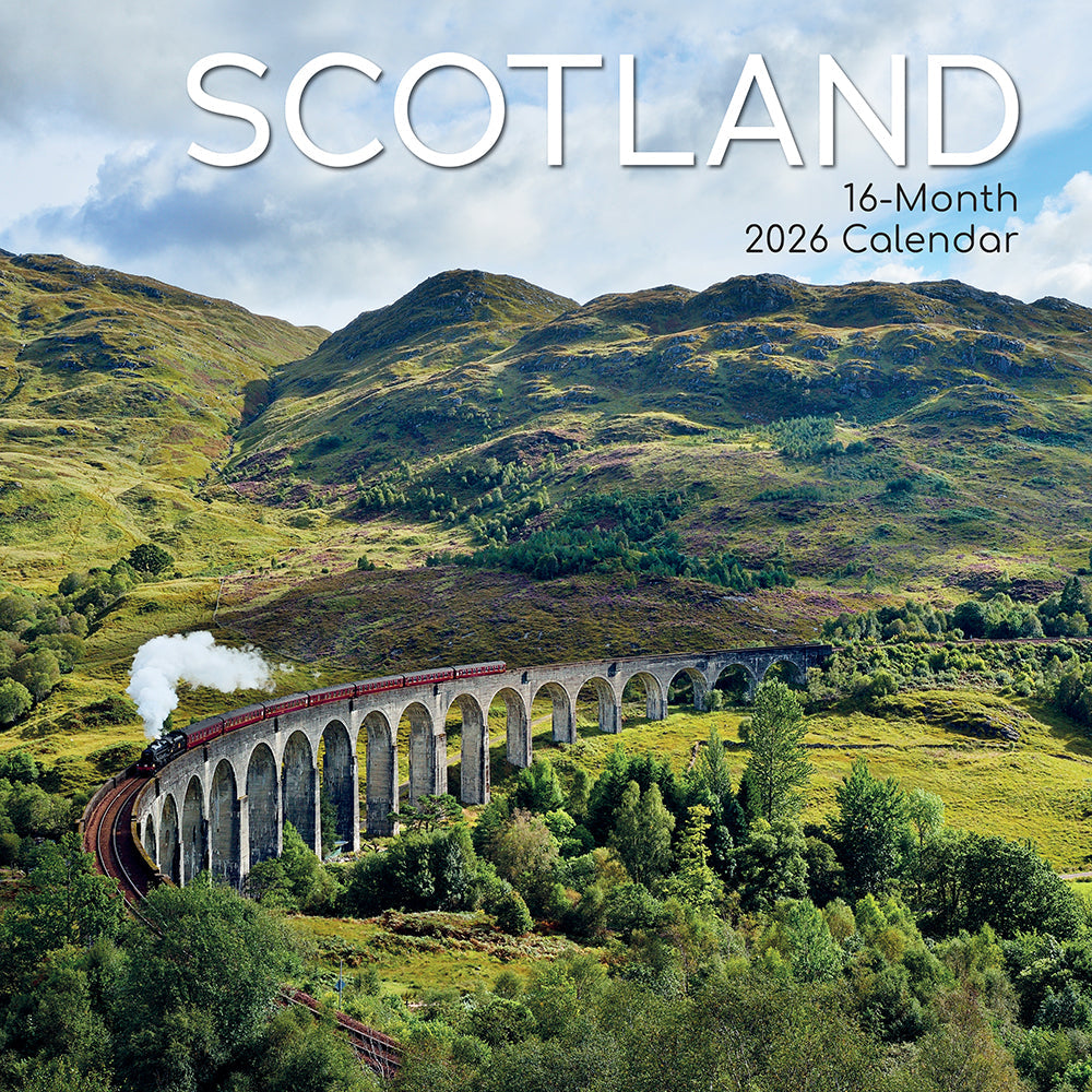 2026 Scotland - Square Wall Calendar