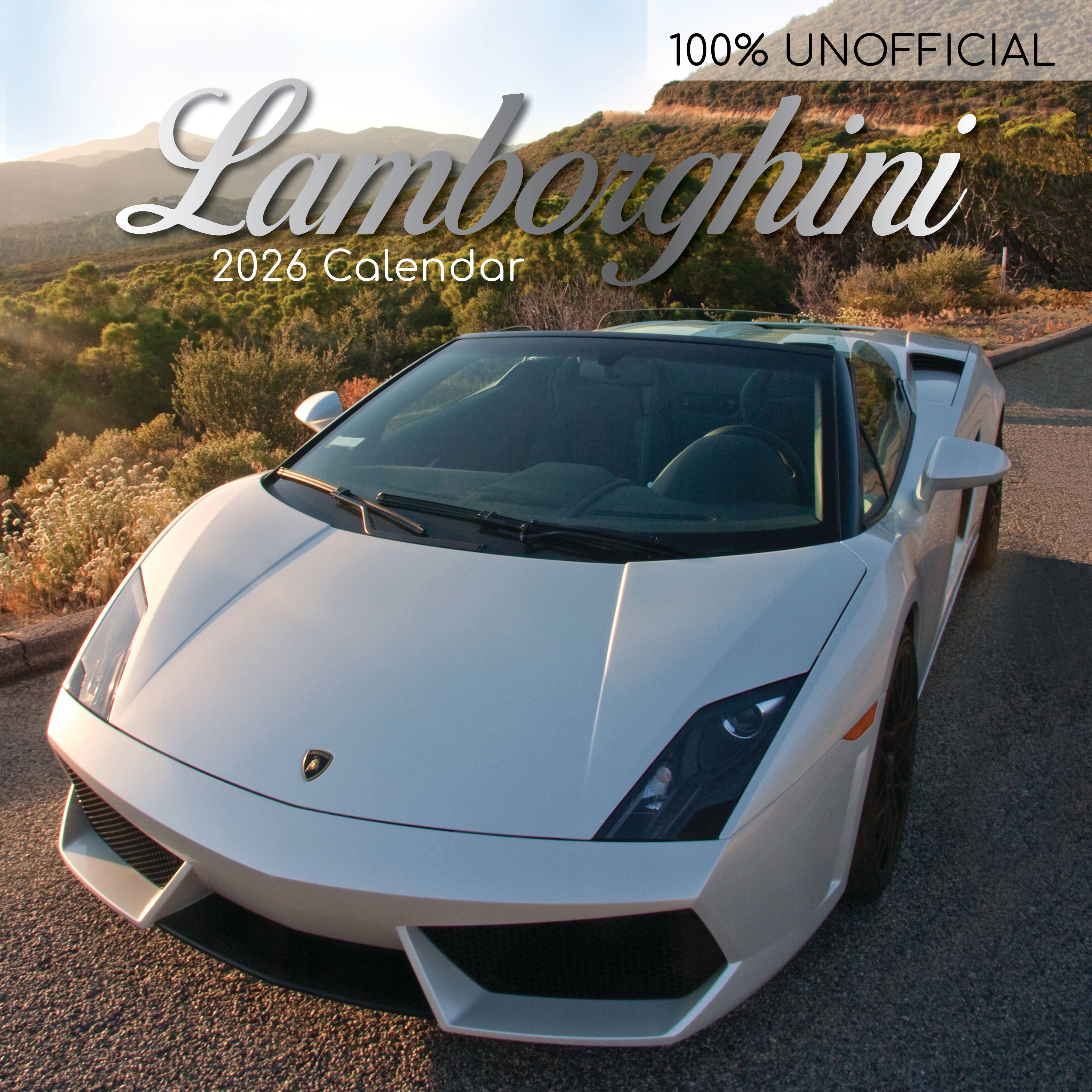 2026 Lamborghini - Square Wall Calendar