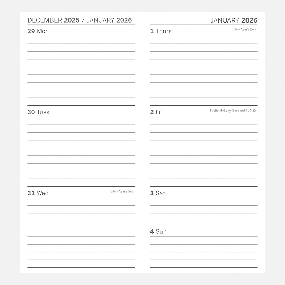 2026 Antique Maps - Weekly Pocket Diary/Planner