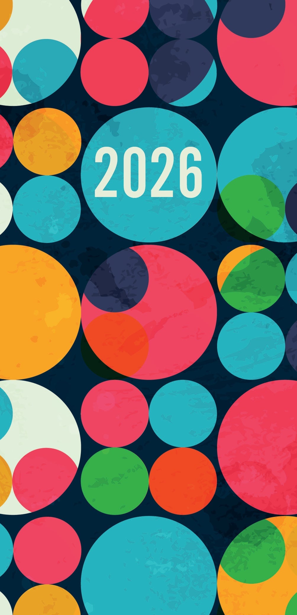 2026 Vibrant - Weekly Pocket Diary/Planner